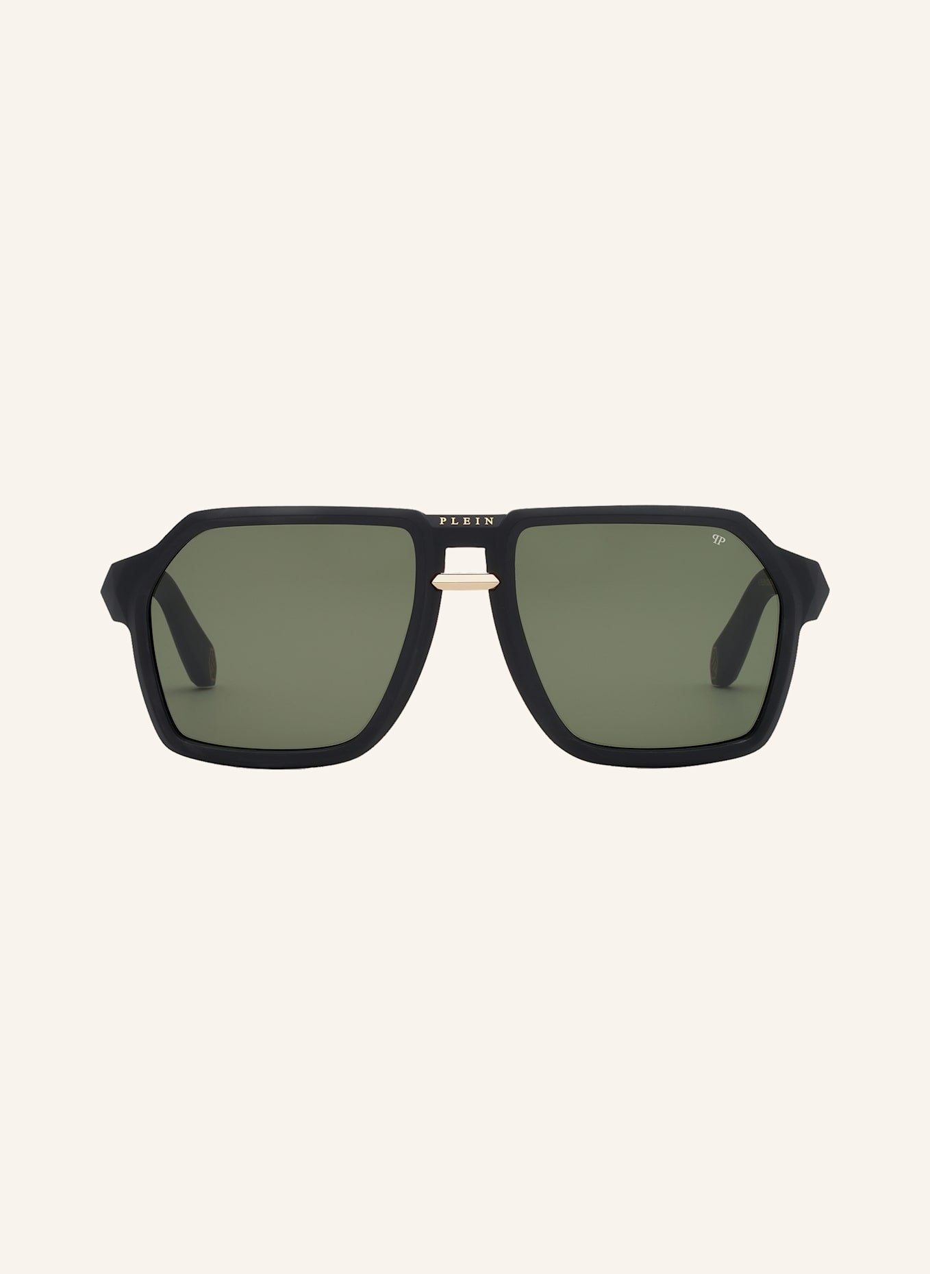 PHILIPP PLEIN Sonnenbrille PLEIN CONTEMPORARY: SCHWARZ/ GRÜN