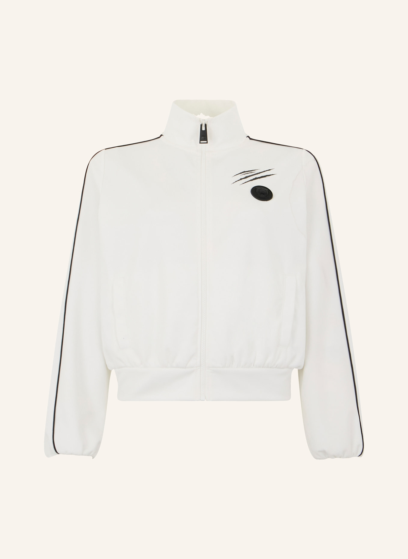 PLEIN SPORT Jogging-Jacke: SCHWARZ