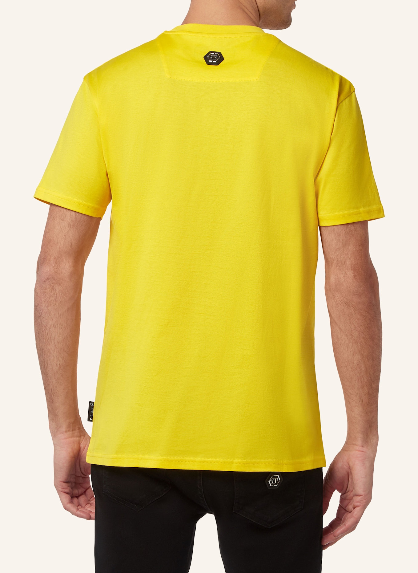 PHILIPP PLEIN T-Shirt: GELB