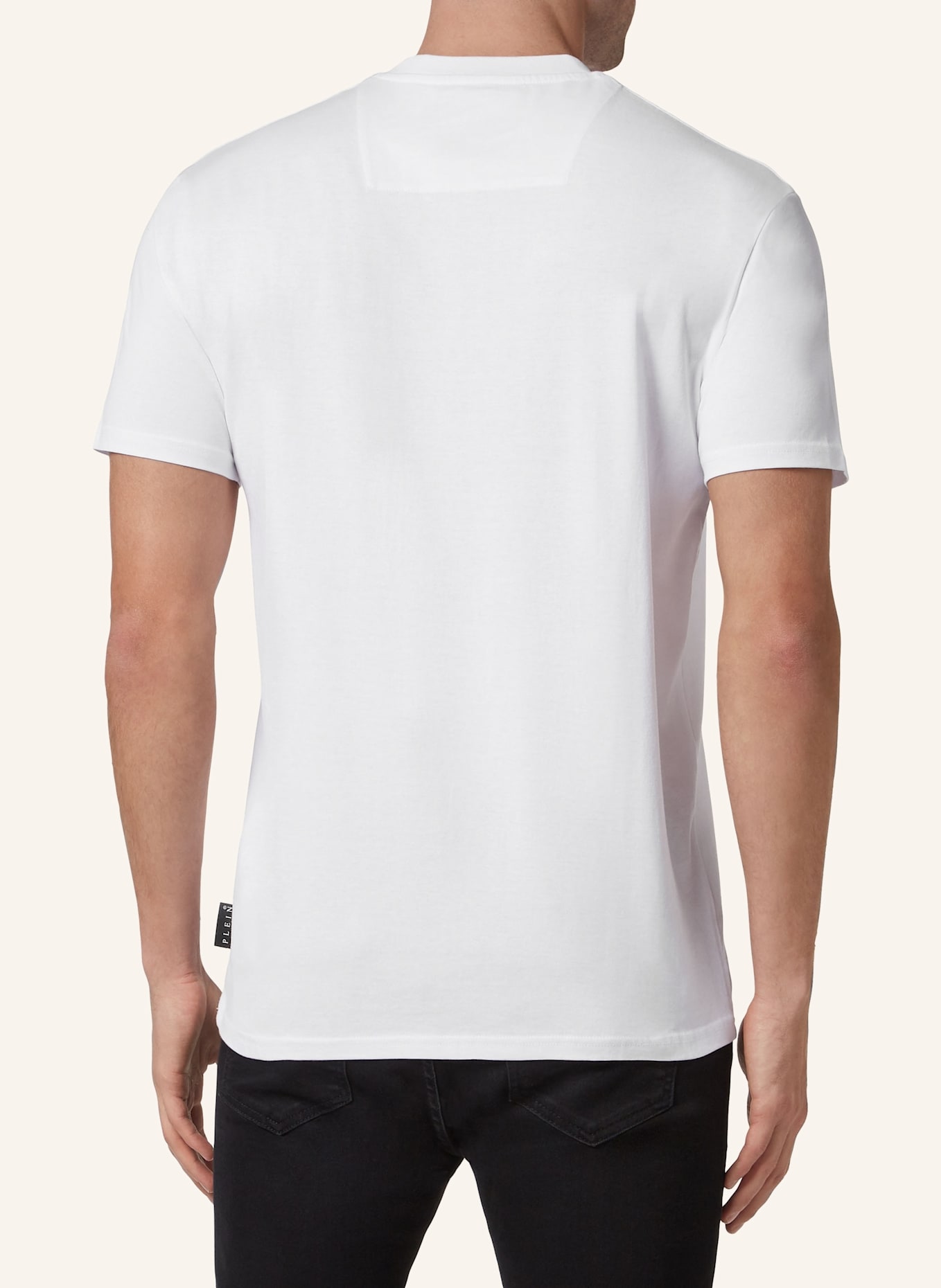 PHILIPP PLEIN T-Shirt SCORPION: WEISS