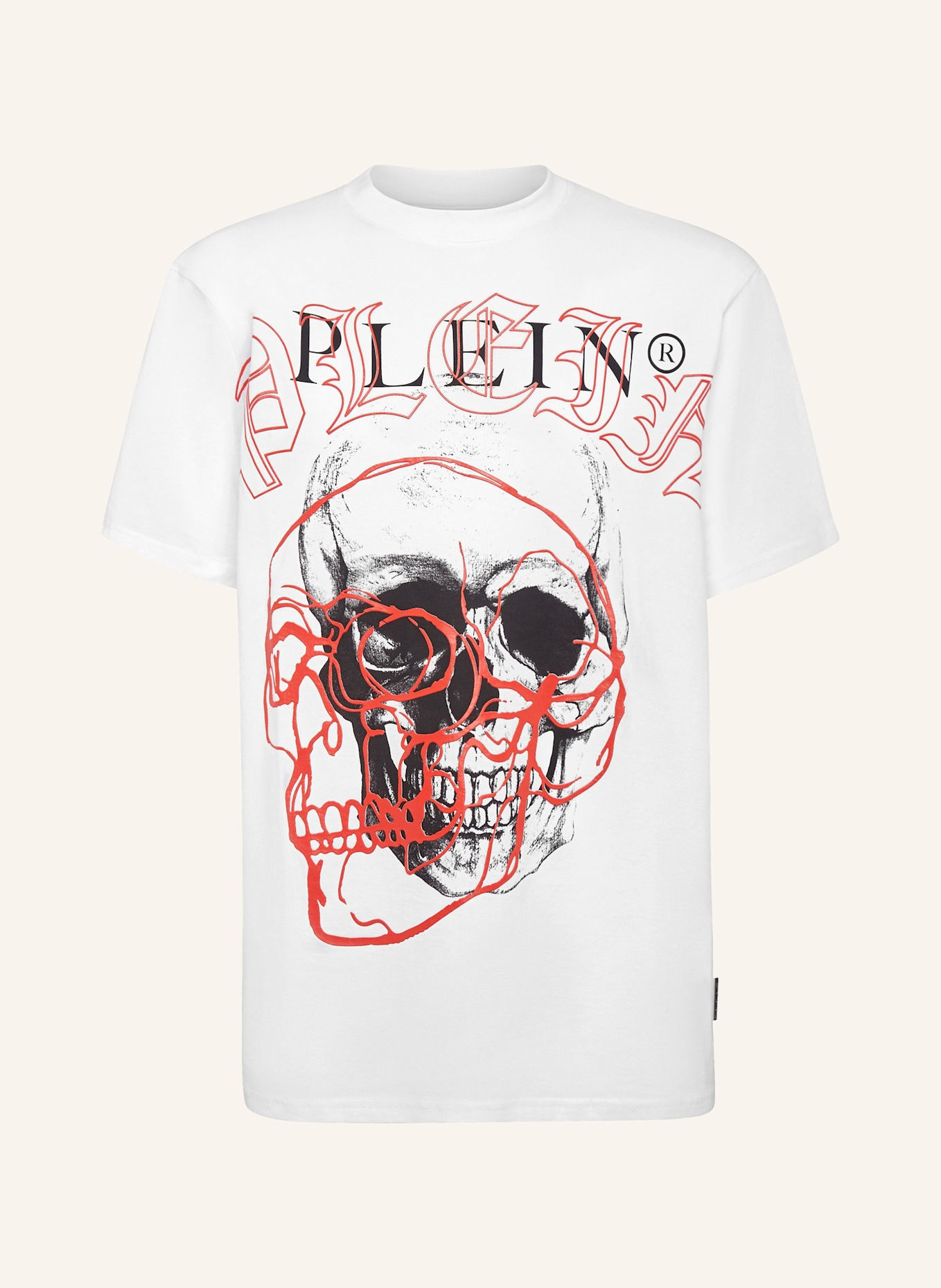PHILIPP PLEIN T-Shirt: WEISS