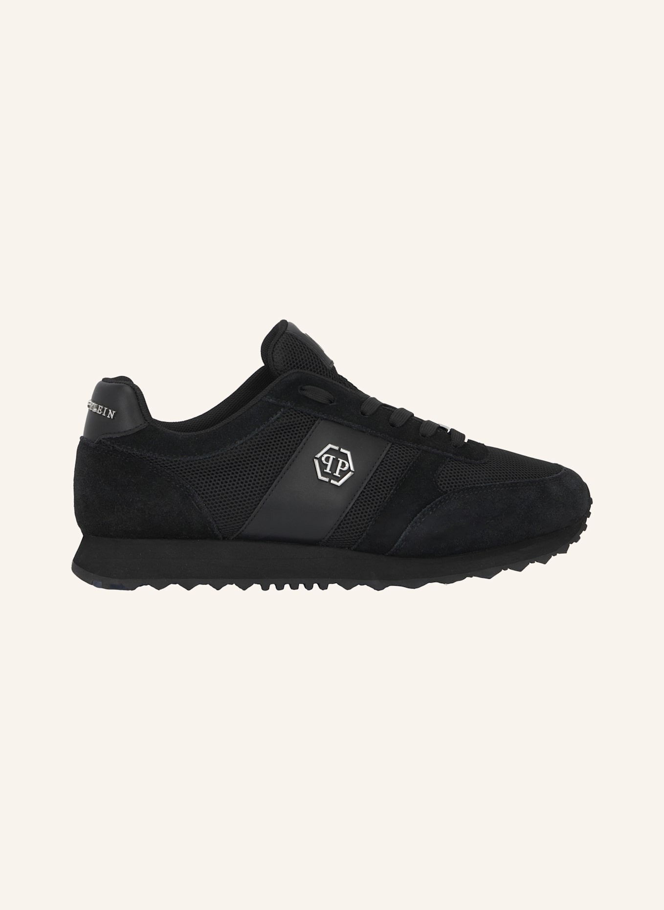 PHILIPP PLEIN Läufer HEXAGON: SCHWARZ