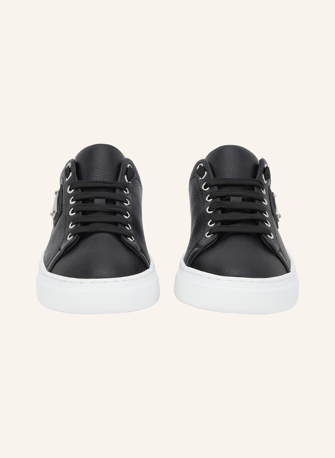 PHILIPP PLEIN Lo-Top Turnschuhe ICONIC PLEIN: SCHWARZ