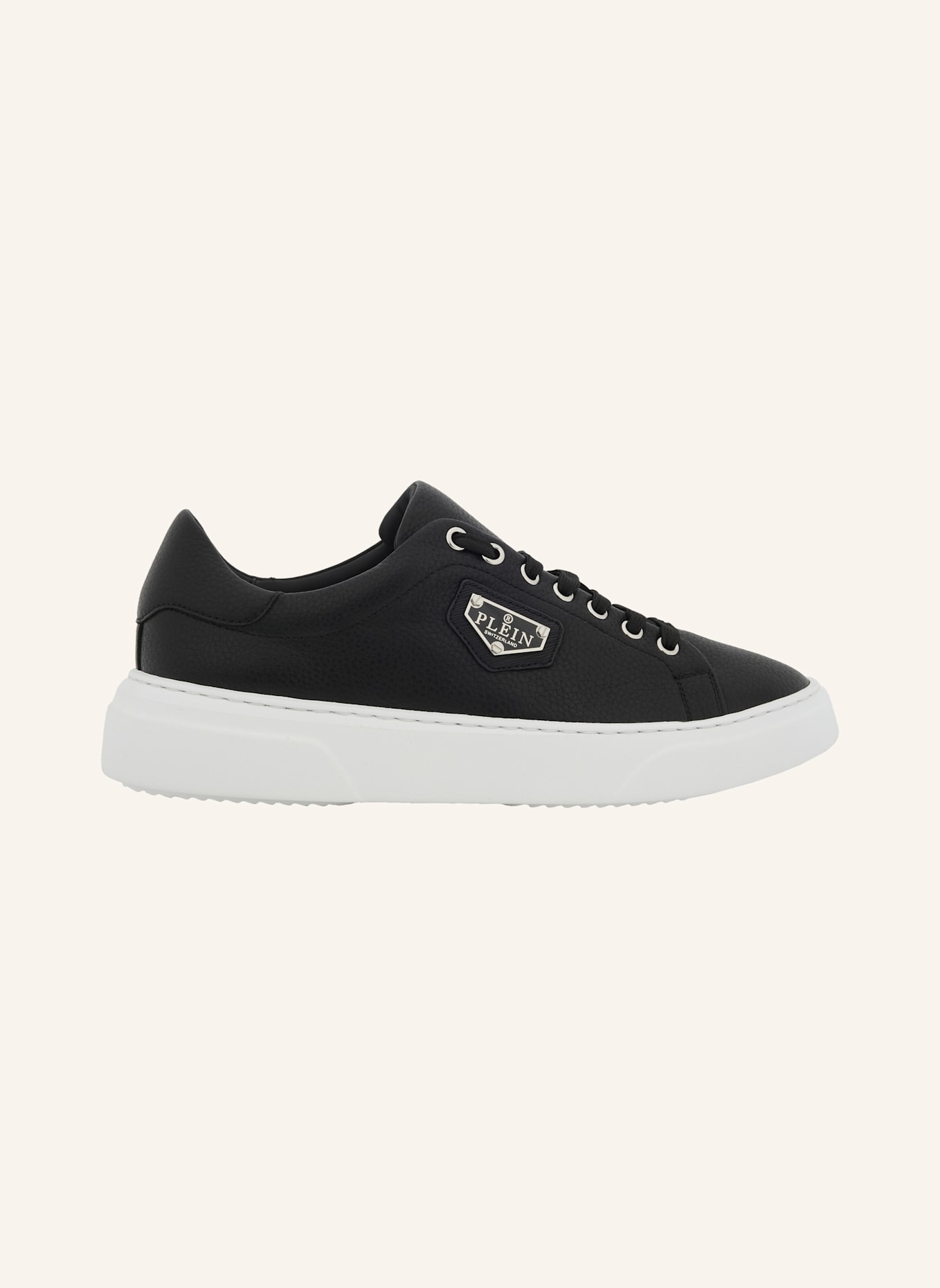 PHILIPP PLEIN Lo-Top Turnschuhe ICONIC PLEIN: SCHWARZ