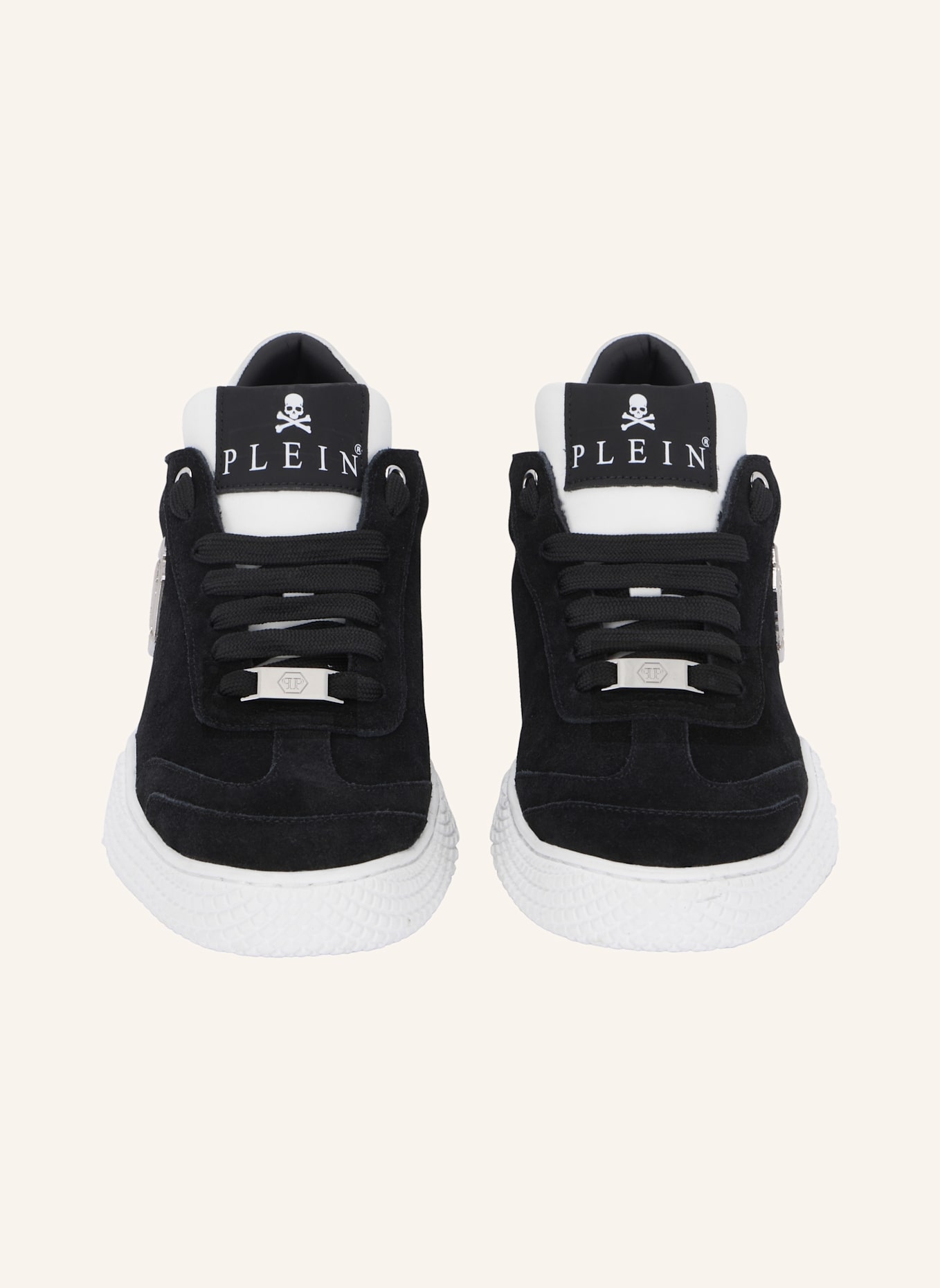 PHILIPP PLEIN Läufer HEXAGON: SCHWARZ