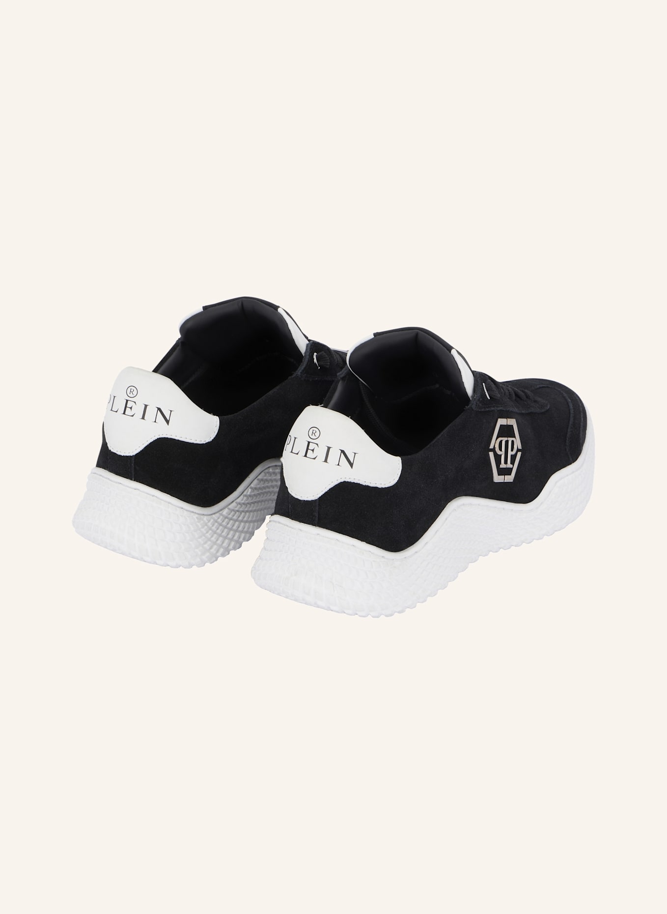 PHILIPP PLEIN Läufer HEXAGON: SCHWARZ