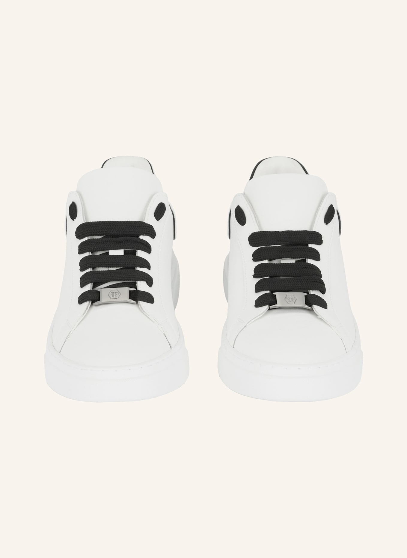 PHILIPP PLEIN Lo-Top Turnschuhe BIG BANG: WEISS
