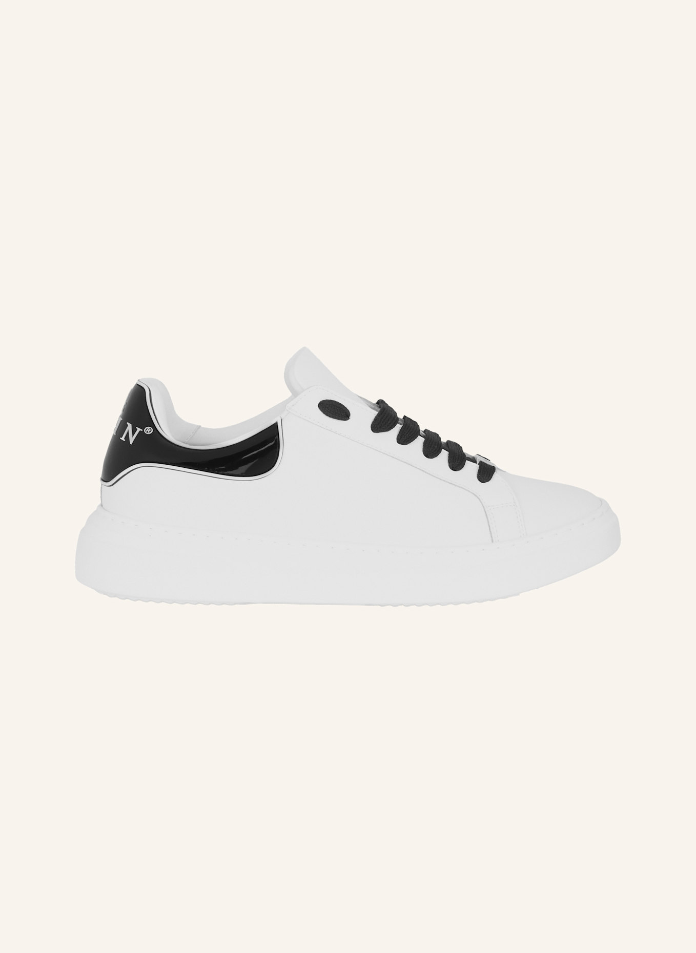 PHILIPP PLEIN Lo-Top Turnschuhe BIG BANG: WEISS