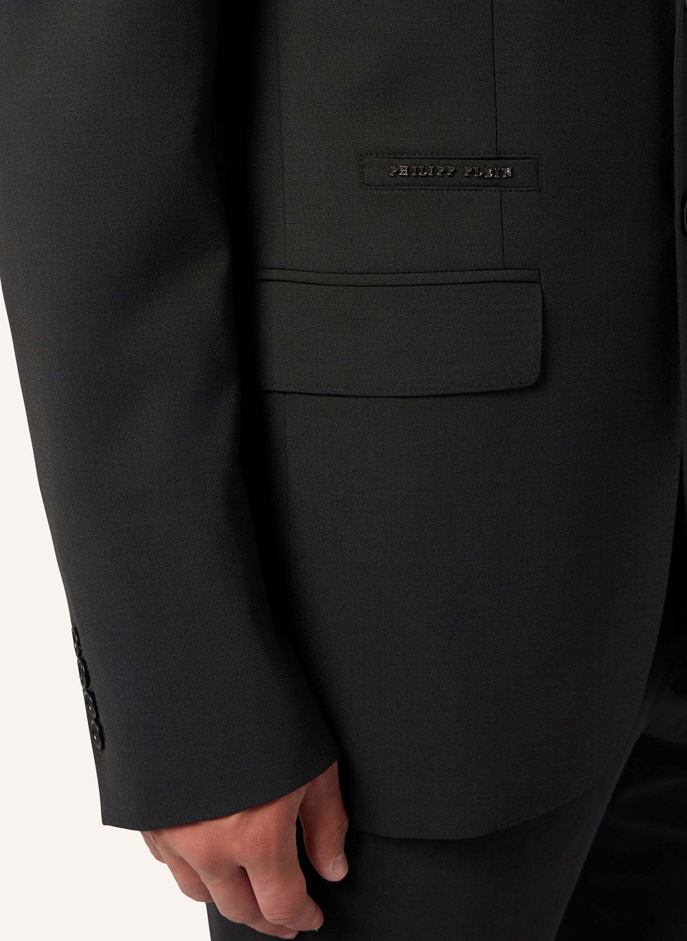 PHILIPP PLEIN Blazer: SCHWARZ