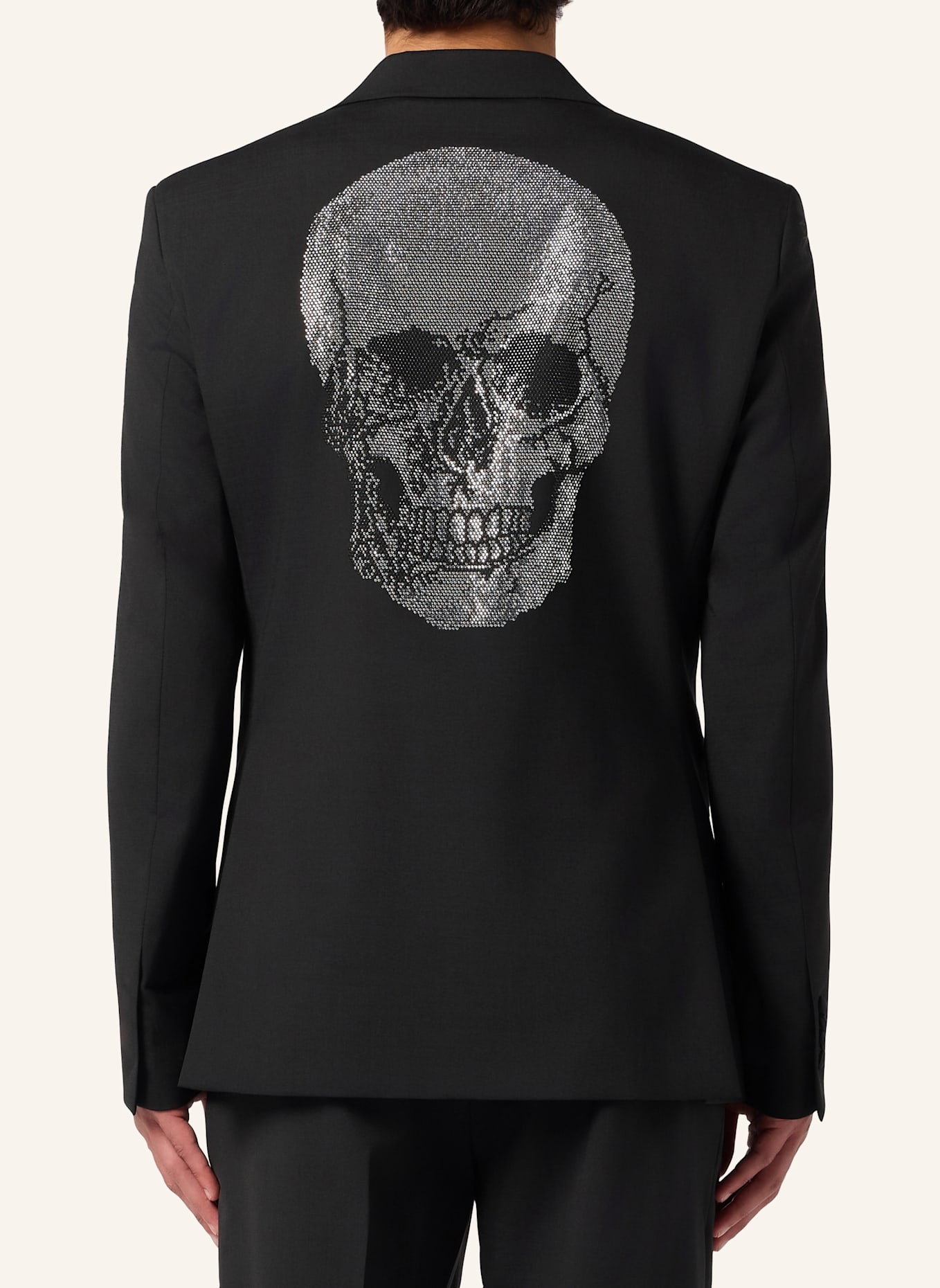 PHILIPP PLEIN Blazer SKULL: SCHWARZ