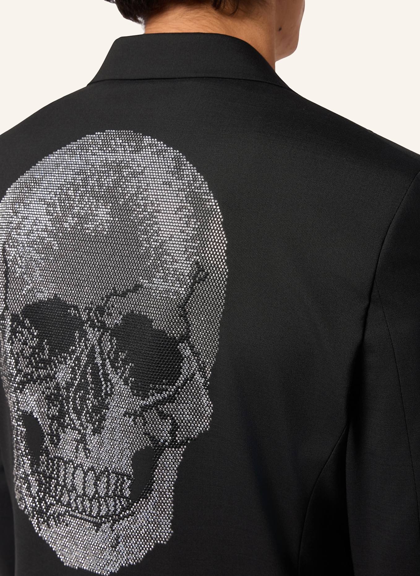 PHILIPP PLEIN Blazer SKULL: SCHWARZ