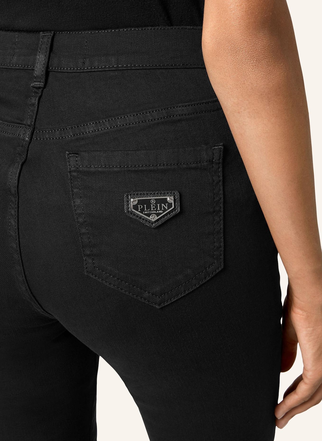 PHILIPP PLEIN Jeggings: SCHWARZ