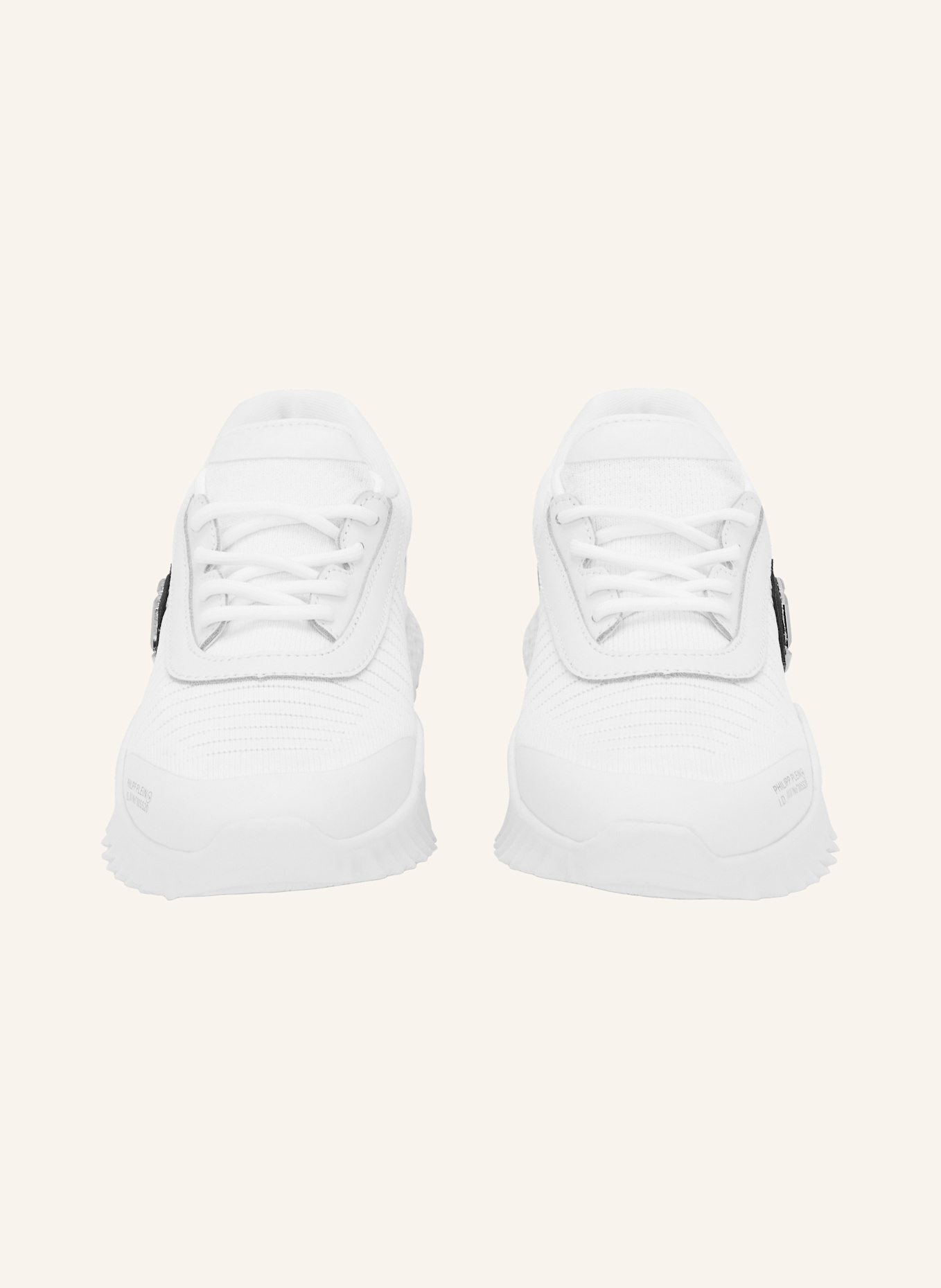 PHILIPP PLEIN Runner Sneaker HEXAGON: WEISS
