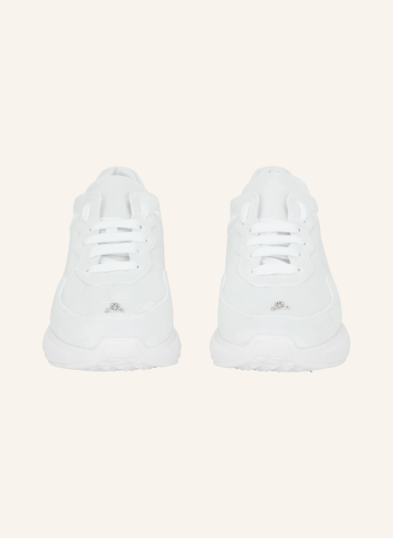 PHILIPP PLEIN Runner Sneaker: WEISS