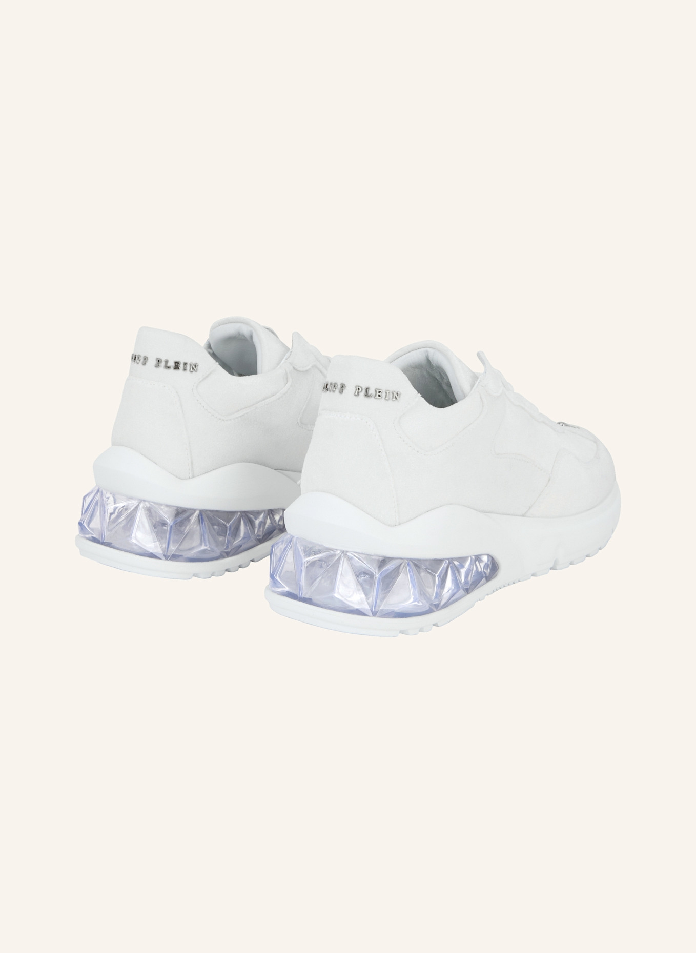PHILIPP PLEIN Runner Sneaker: WEISS