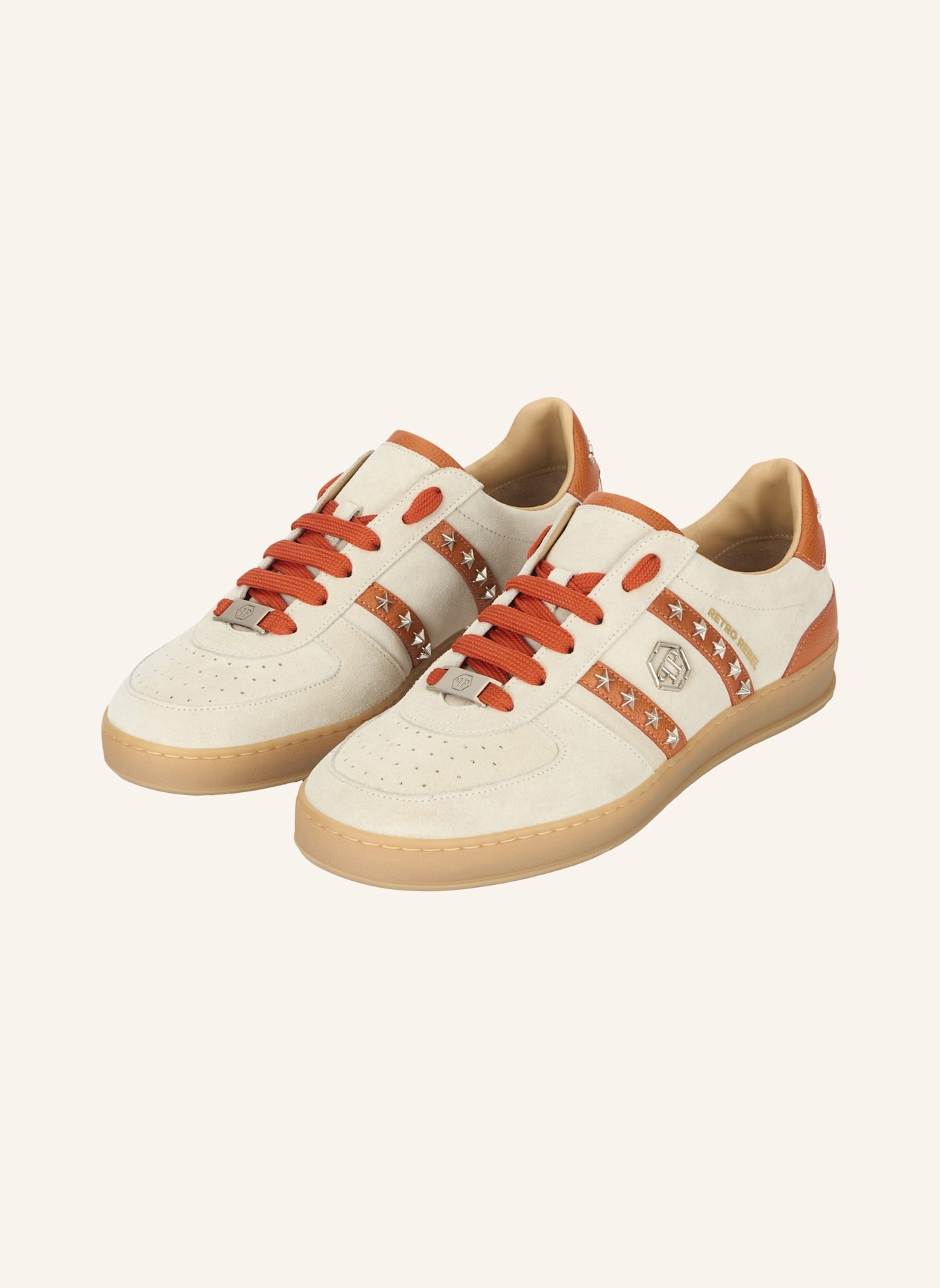 PHILIPP PLEIN Lo-Top Turnschuhe: BEIGE