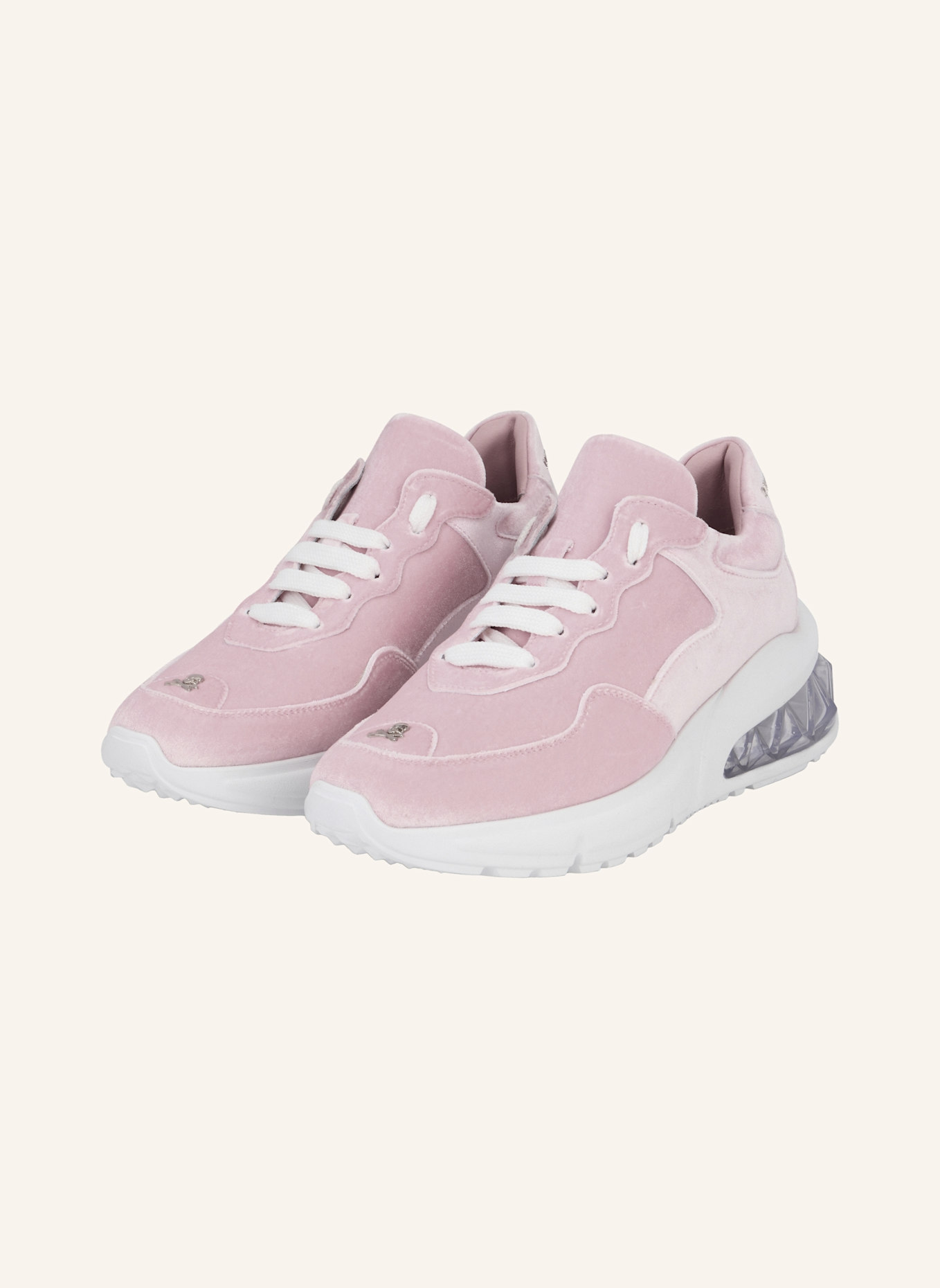 PHILIPP PLEIN Runner Sneaker: ROSA