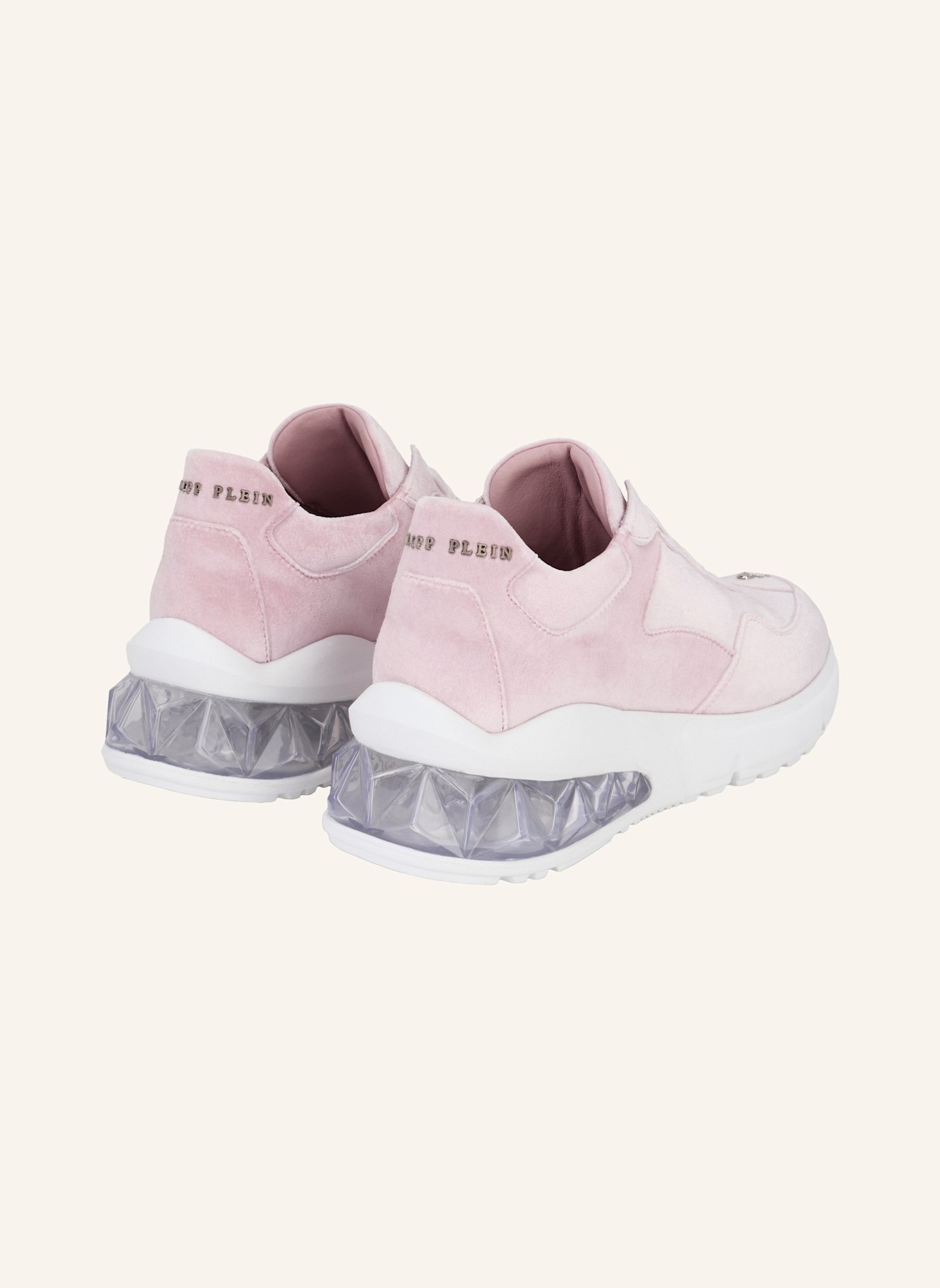 PHILIPP PLEIN Runner Sneaker: ROSA
