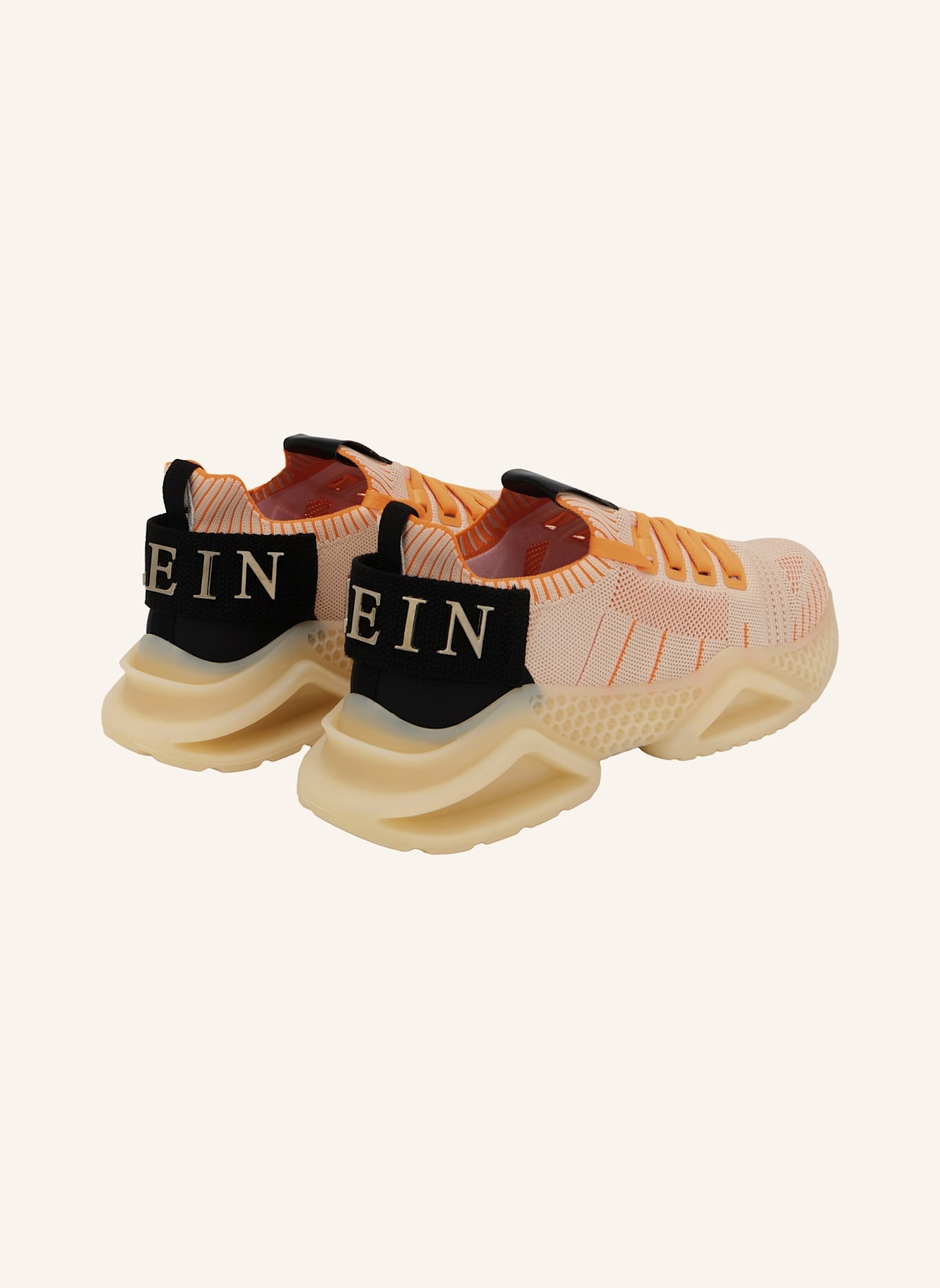 PHILIPP PLEIN Runner Sneaker ICONIC PLEIN: BEIGE