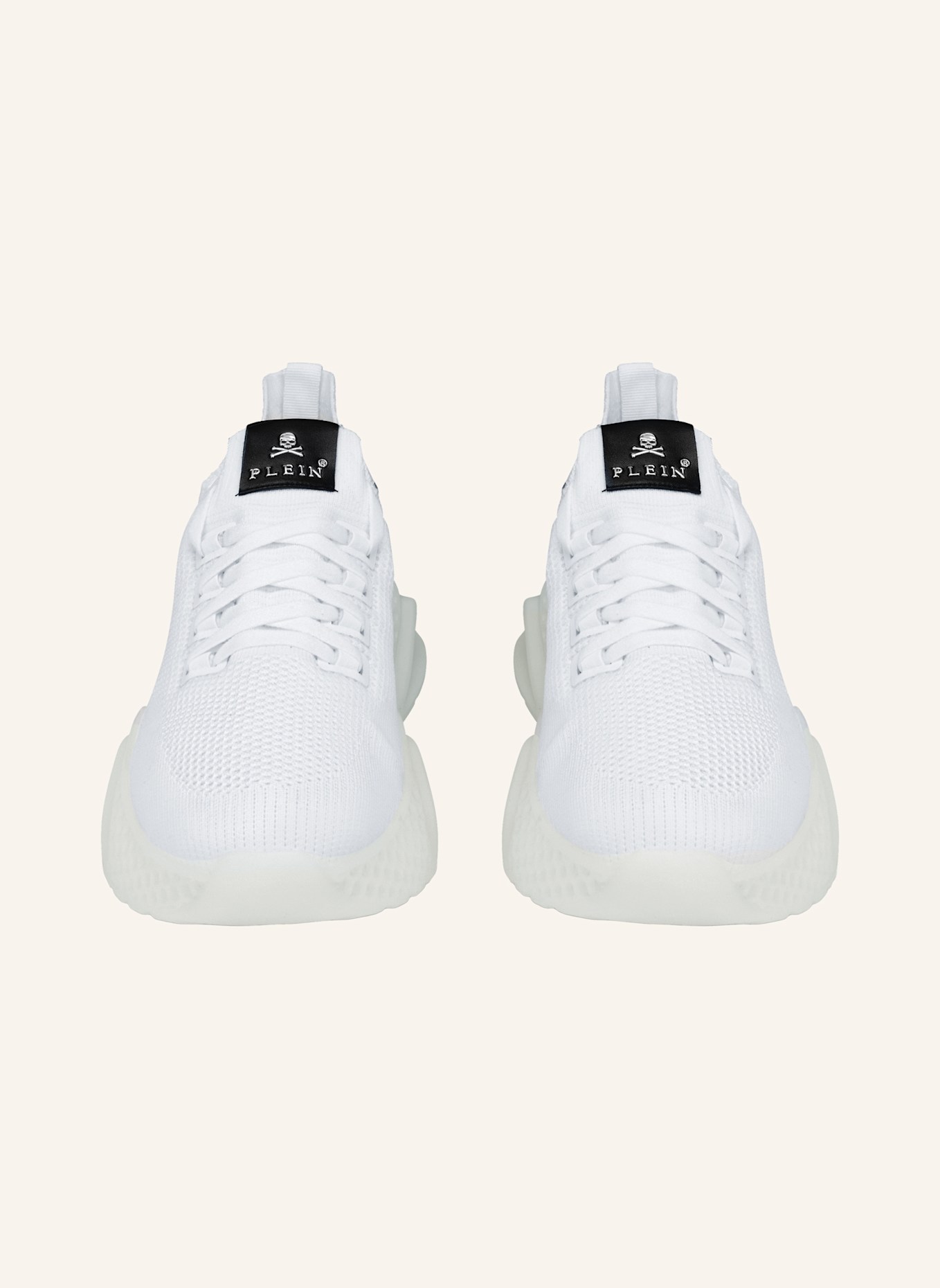 PHILIPP PLEIN Runner Sneaker ICONIC PLEIN: WEISS