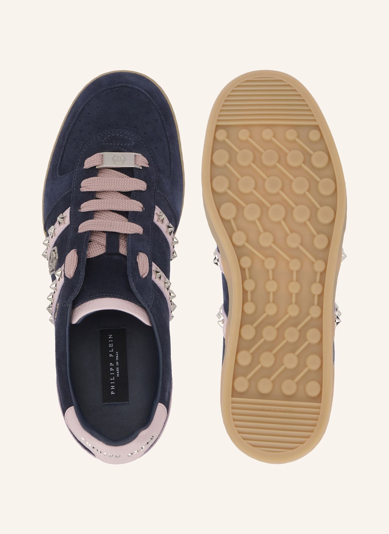 PHILIPP PLEIN Lo-Top Turnschuhe: DUNKELBLAU