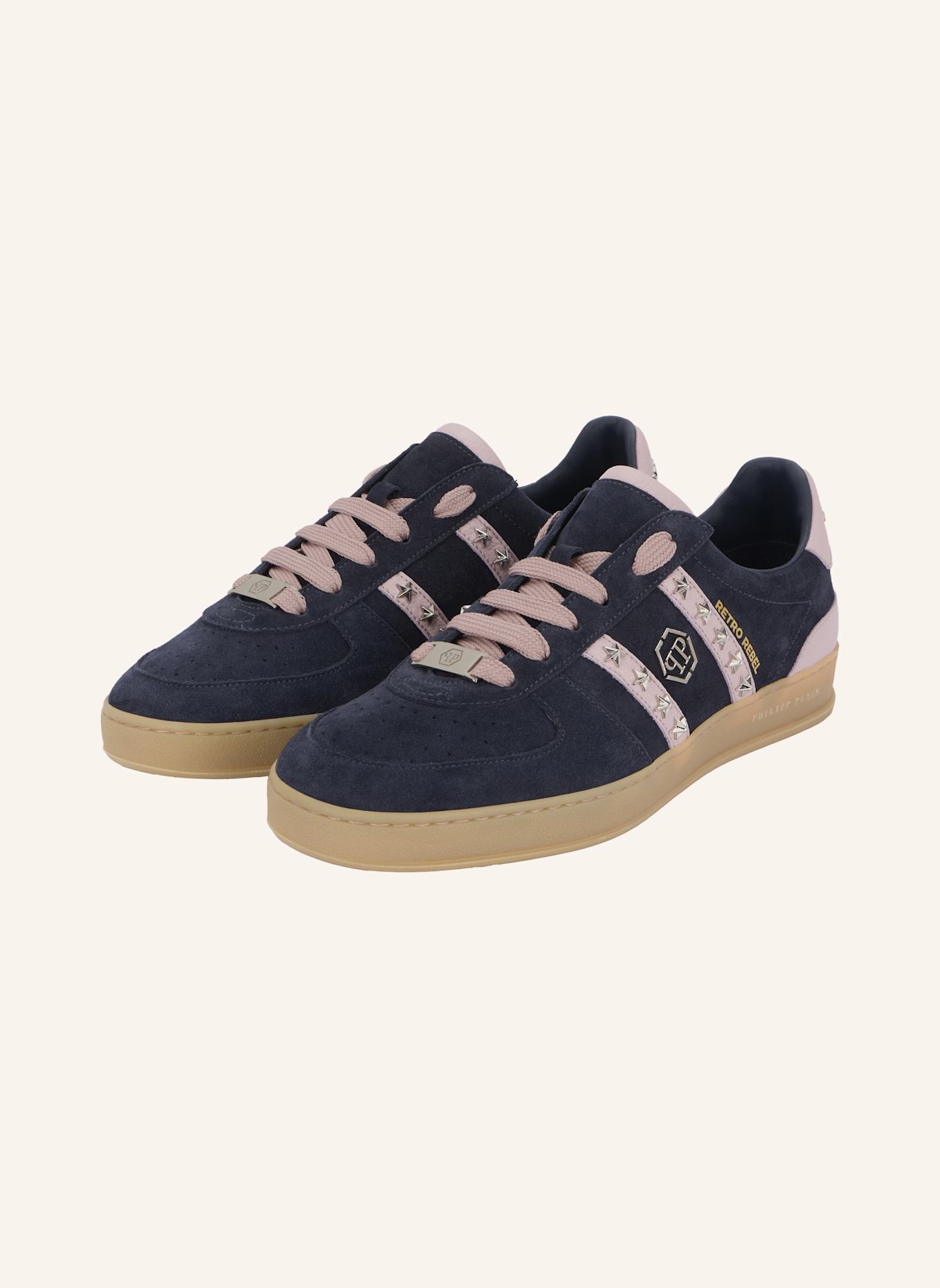 PHILIPP PLEIN Lo-Top Turnschuhe: DUNKELBLAU