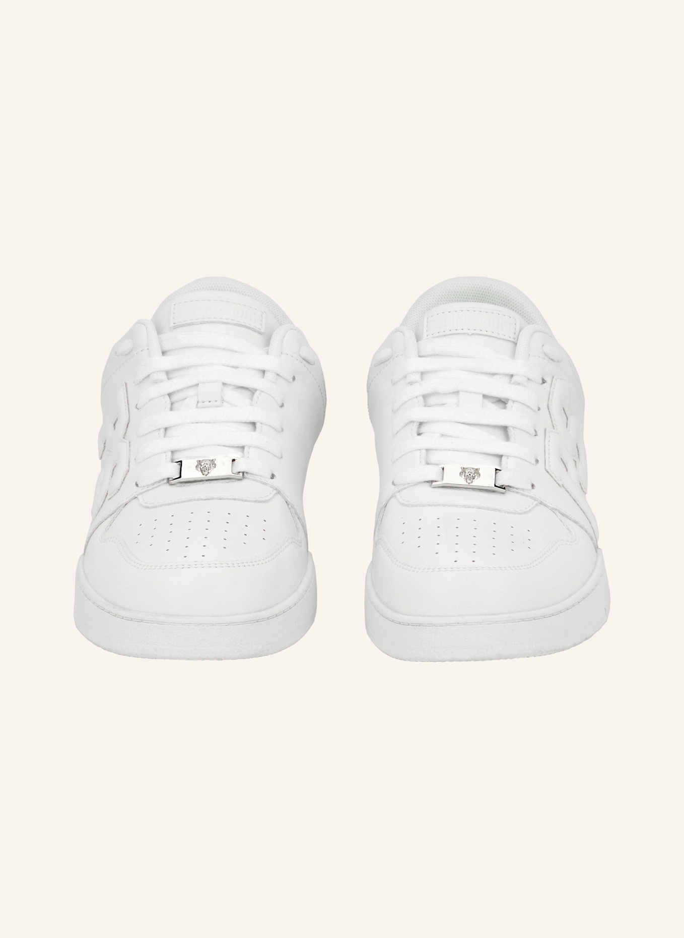 PLEIN SPORT Lo-Top Turnschuhe: WEISS