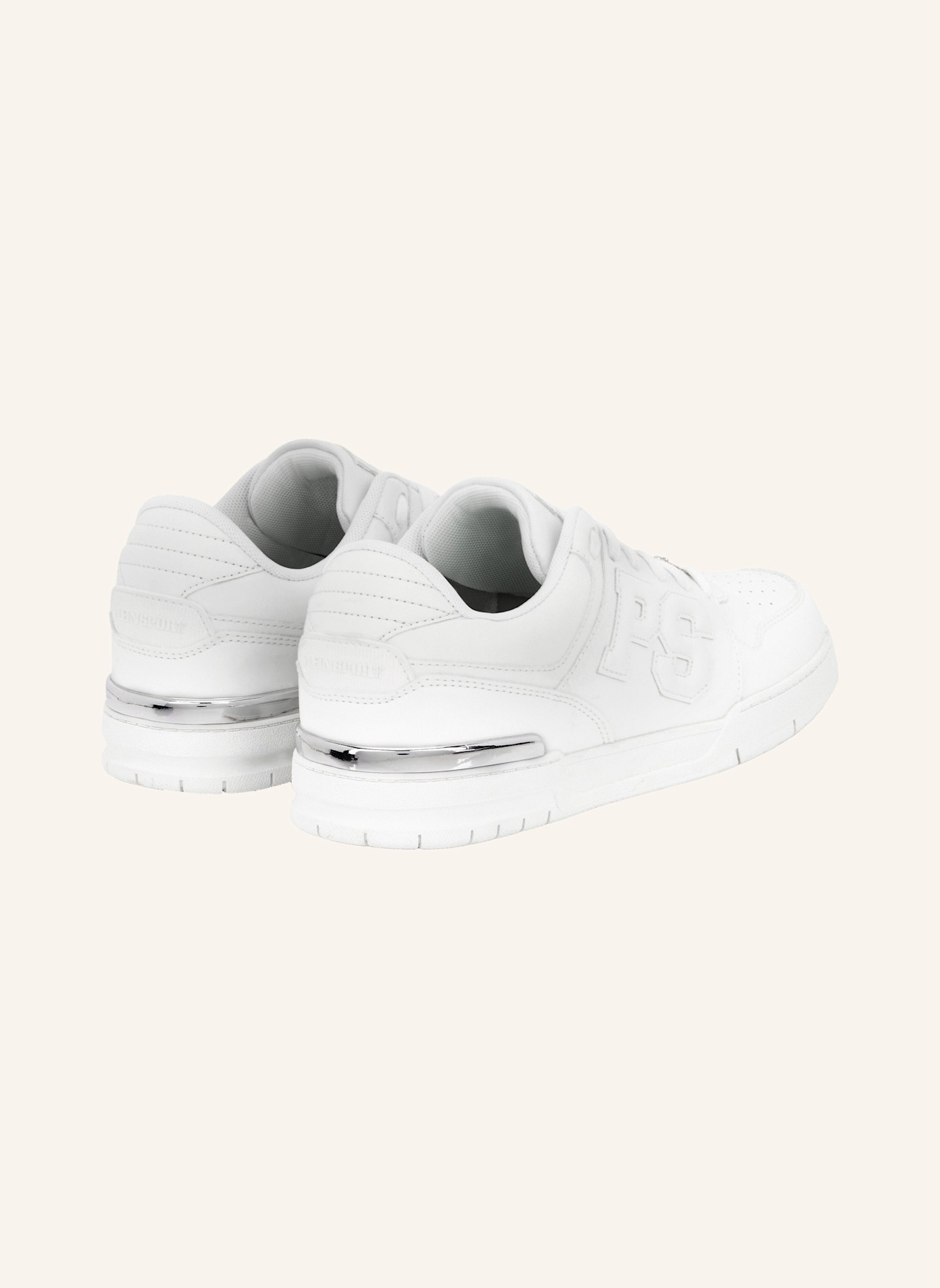 PLEIN SPORT Lo-Top Turnschuhe: WEISS