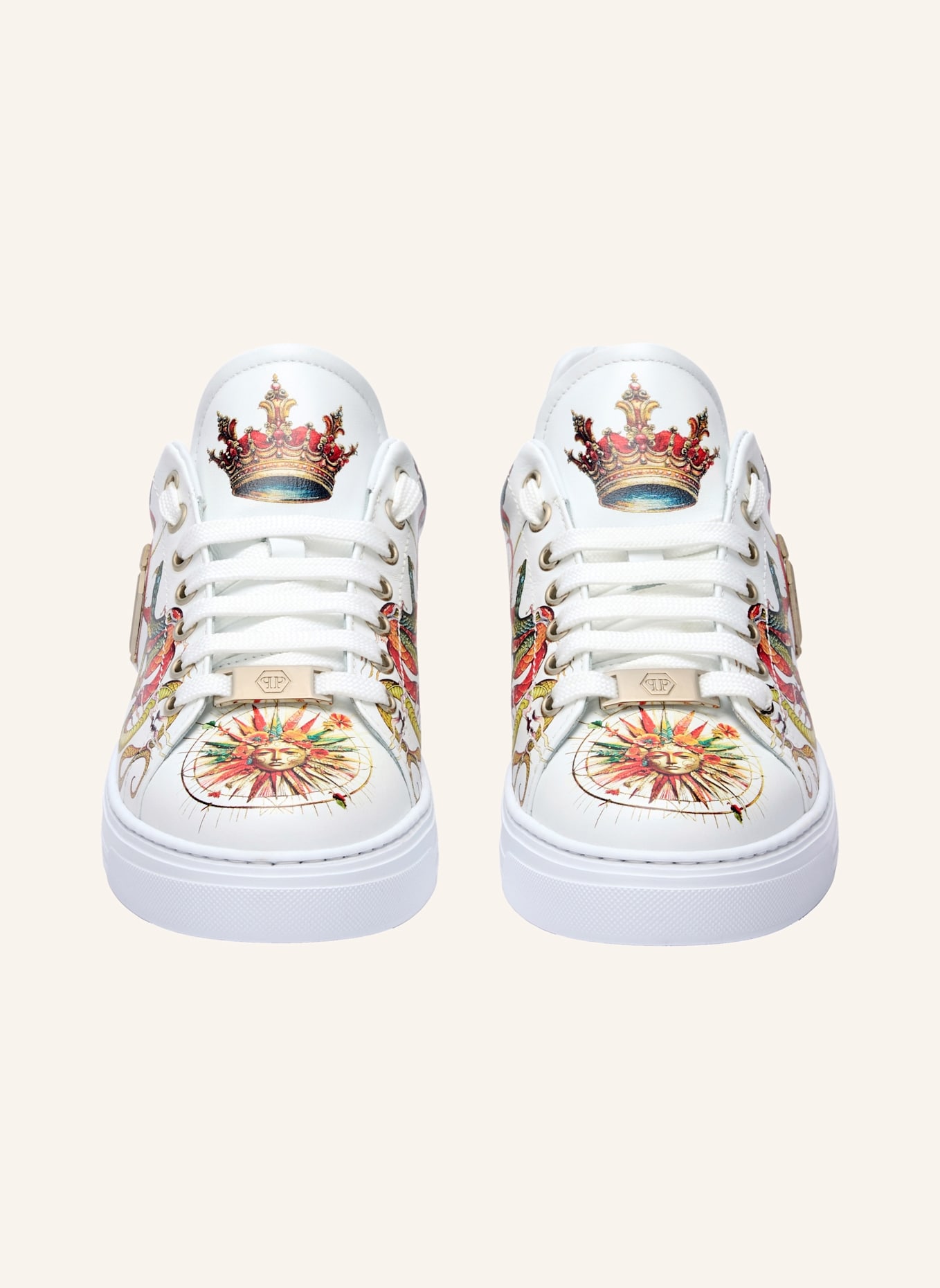 PHILIPP PLEIN Lo-Top Turnschuhe: SCHWARZ