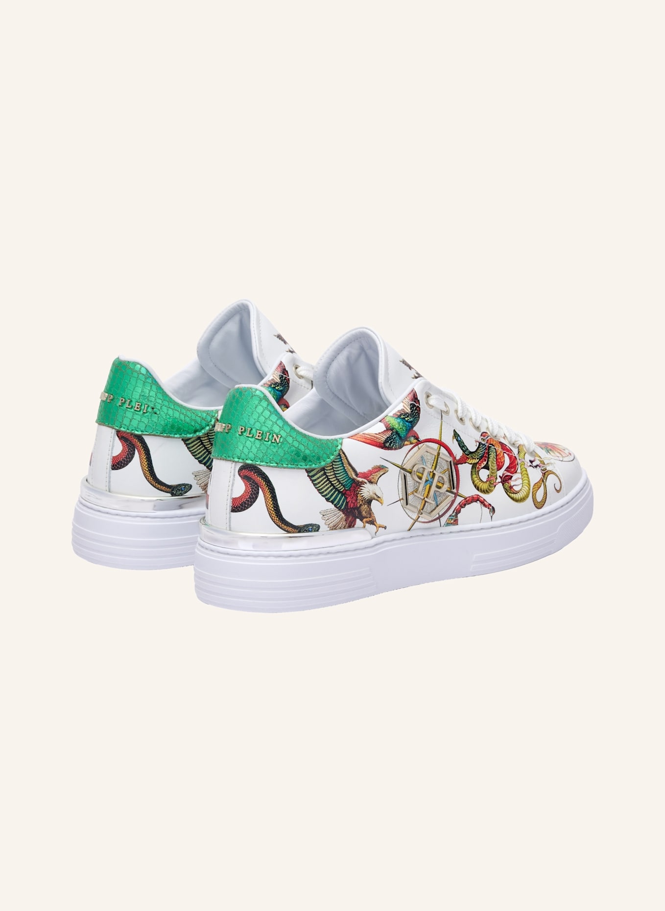 PHILIPP PLEIN Lo-Top Turnschuhe: SCHWARZ
