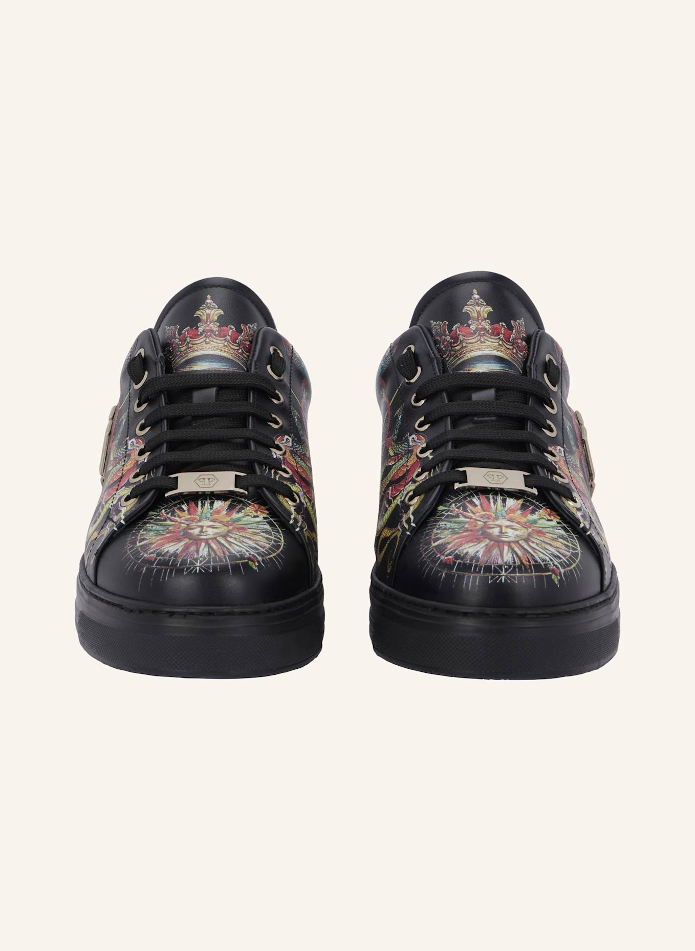 PHILIPP PLEIN Lo-Top Turnschuhe: SCHWARZ
