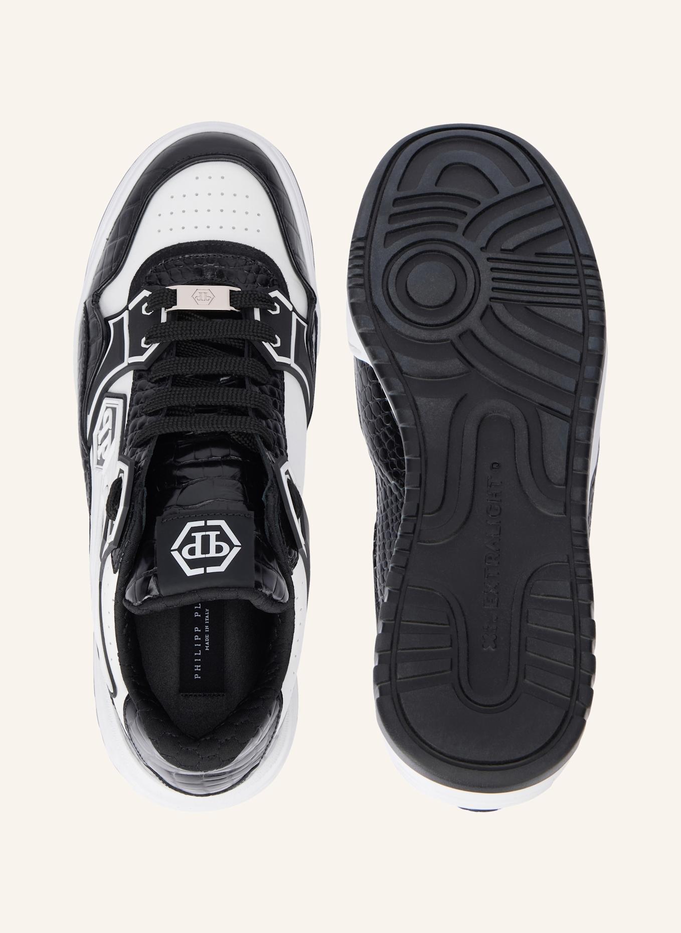 PHILIPP PLEIN PHILIPP PLEIN Low-Top Sneakers Moonwalker: WEISS