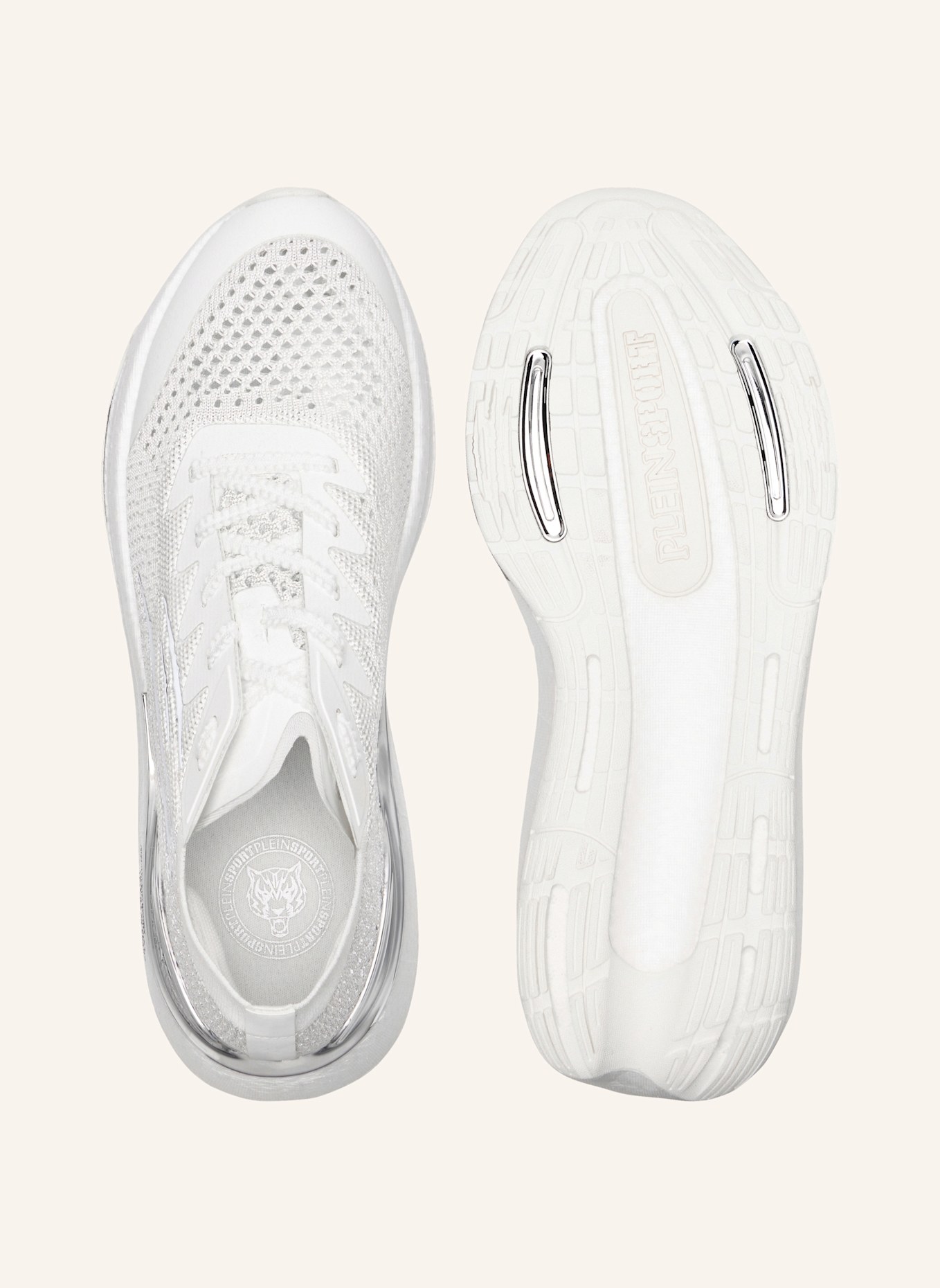 PLEIN SPORT Low-Top-Sneaker: WEISS