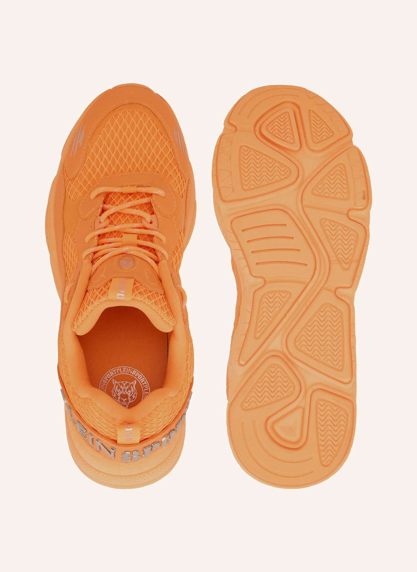 PLEIN SPORT Runner Sneaker TRACK KING: ORANGE