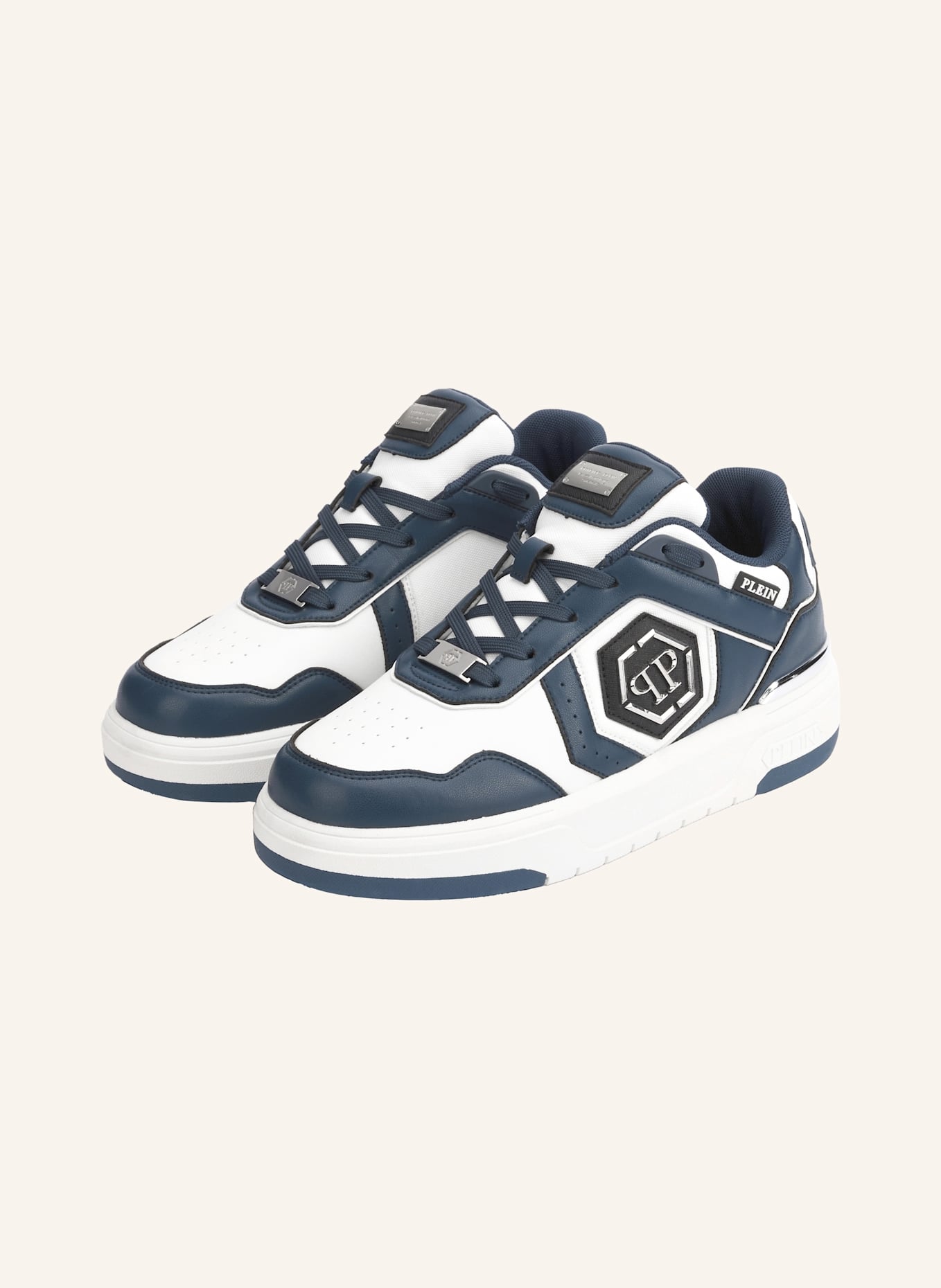 PHILIPP PLEIN Lo-Top Turnschuhe: DUNKELBLAU