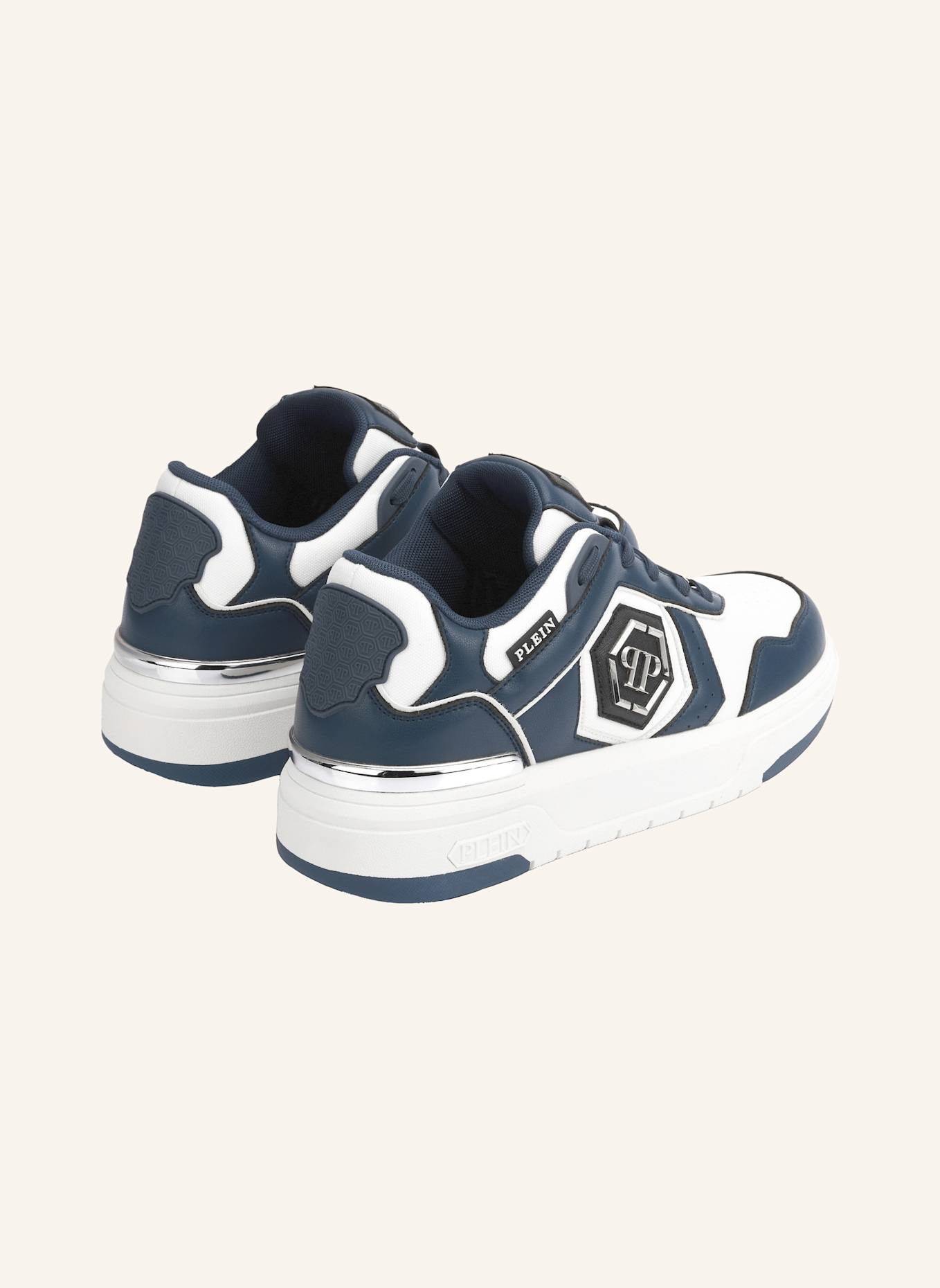 PHILIPP PLEIN Lo-Top Turnschuhe: DUNKELBLAU