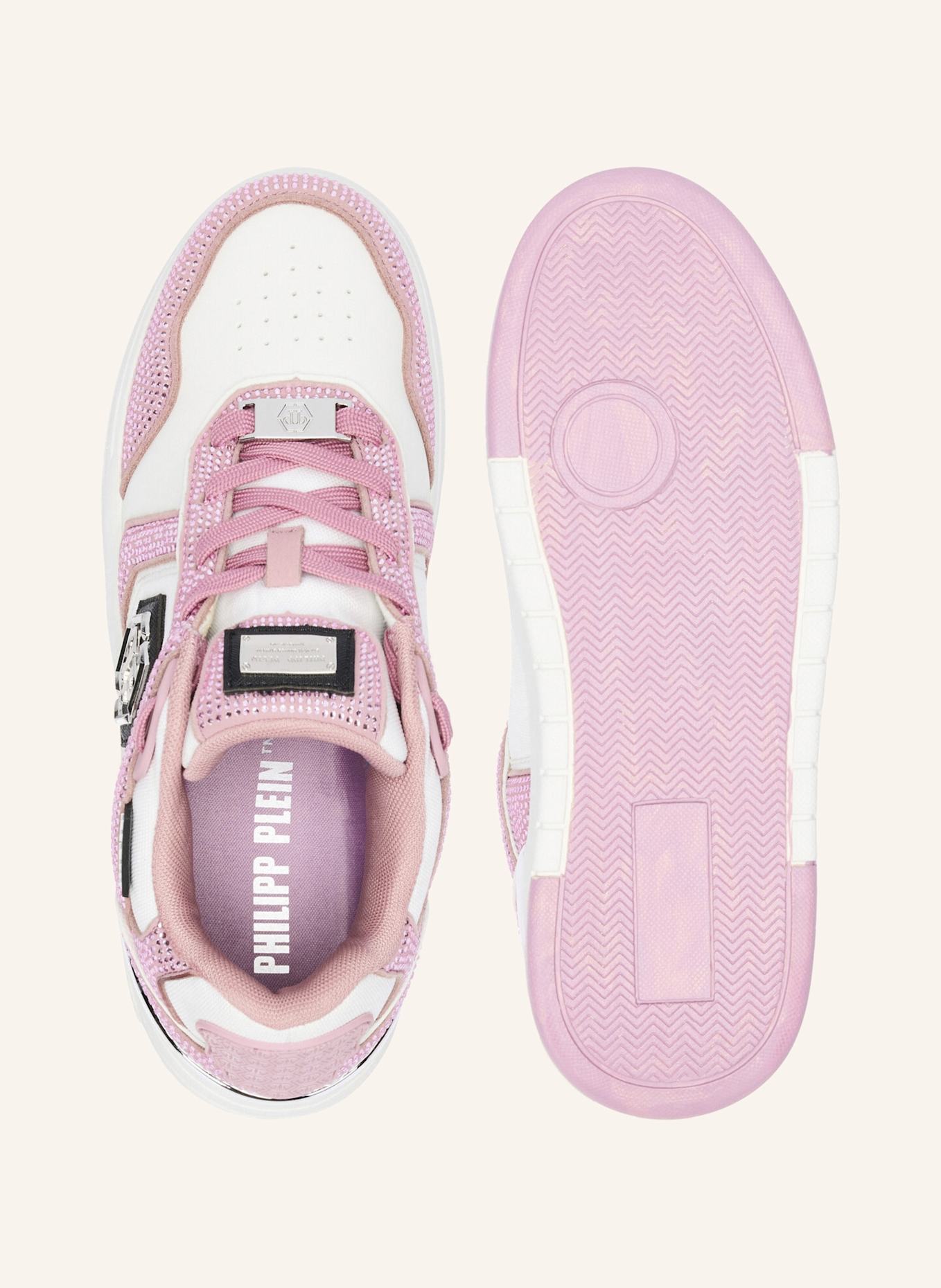 PHILIPP PLEIN Lo-Top Turnschuhe: ROSA