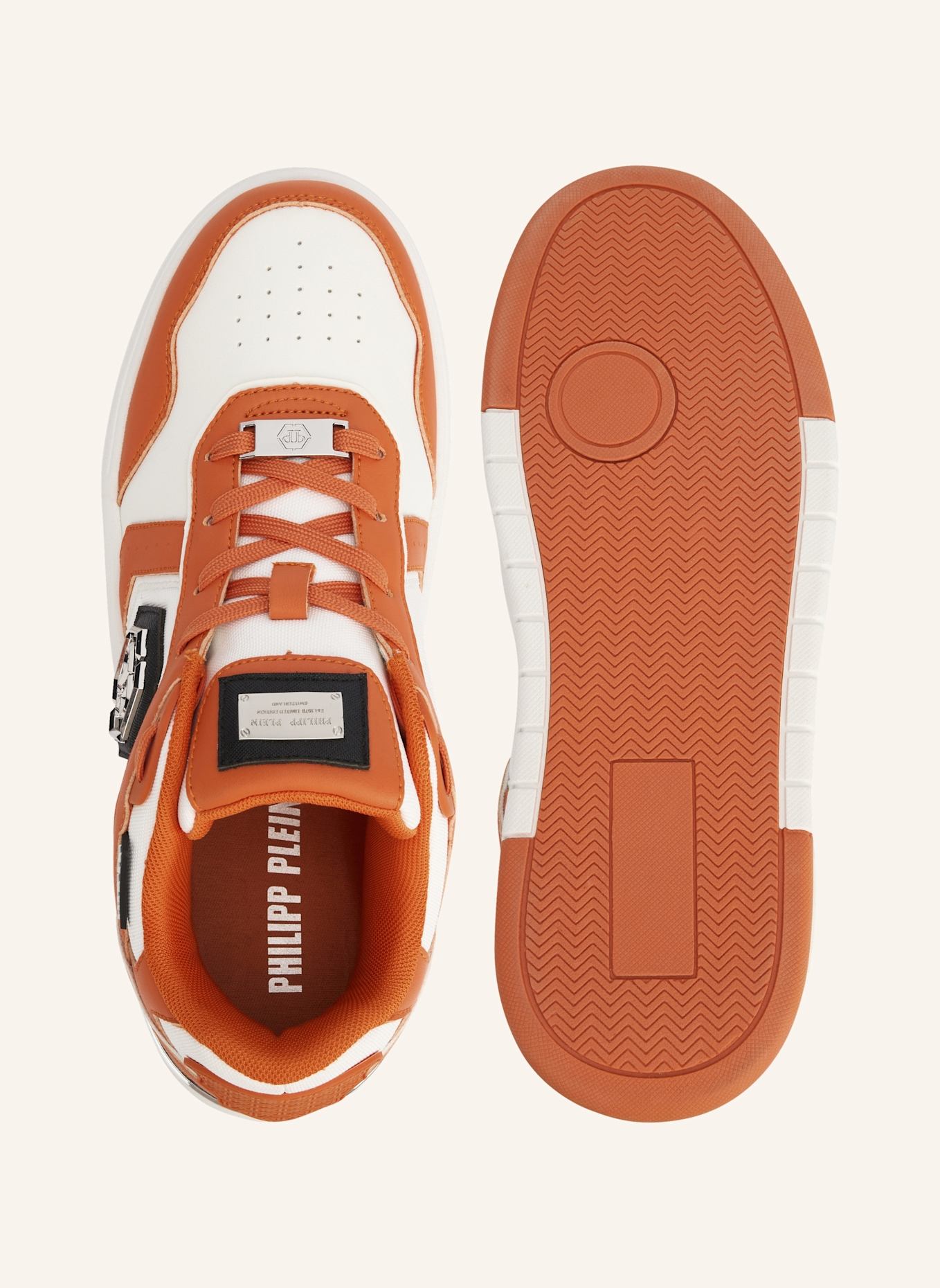PHILIPP PLEIN Lo-Top Turnschuhe: ORANGE