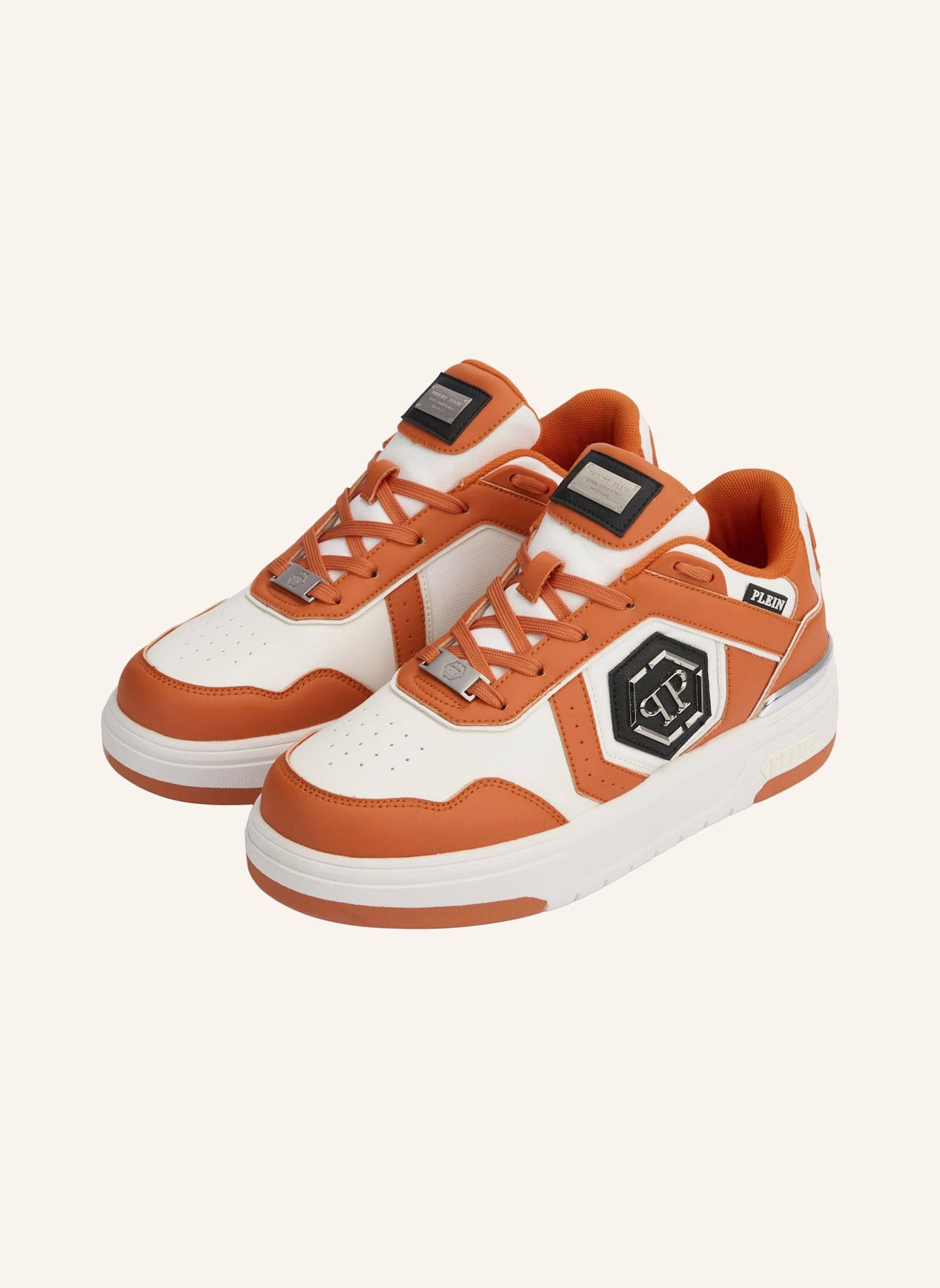 PHILIPP PLEIN Lo-Top Turnschuhe: ORANGE