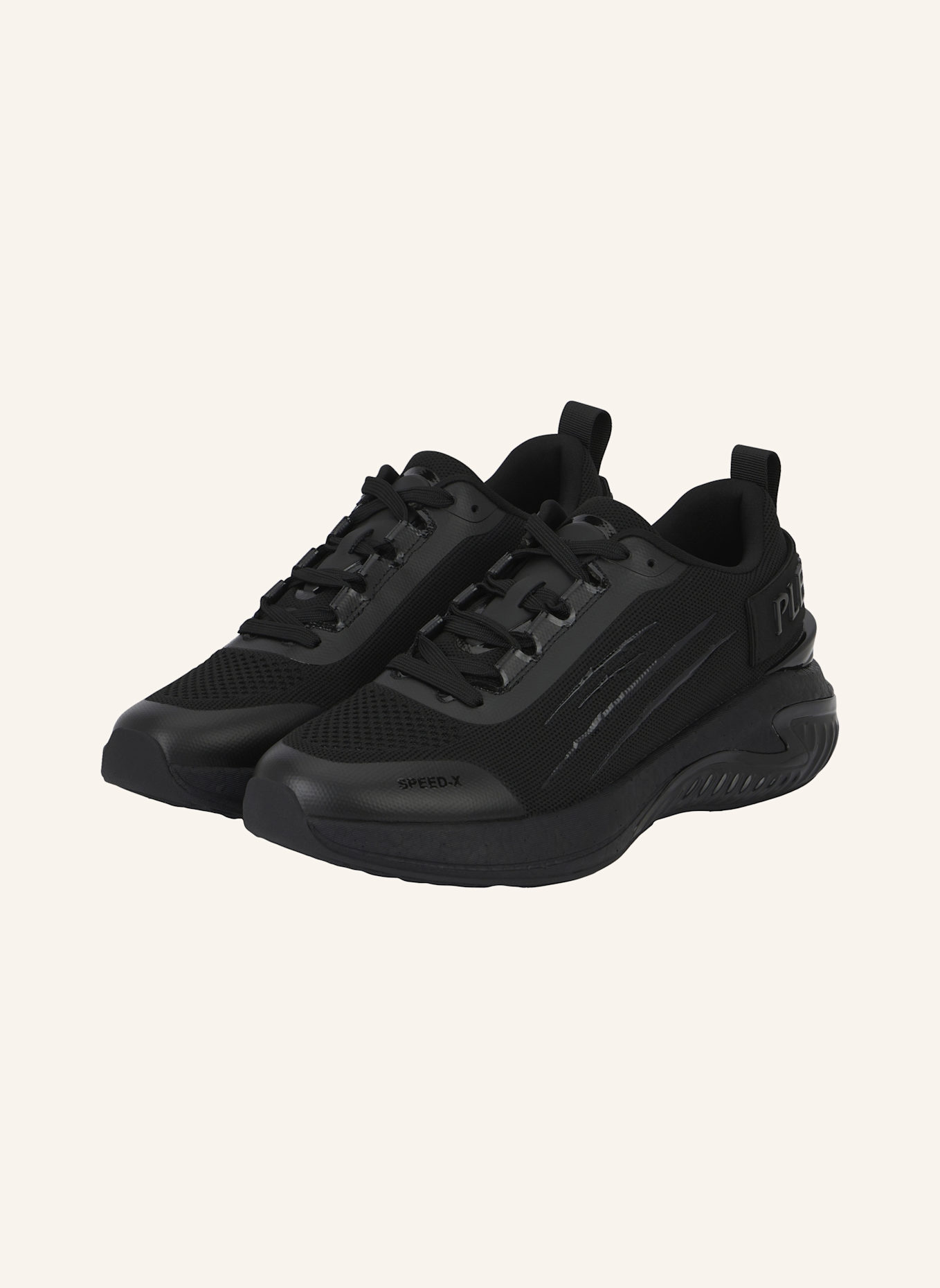 PLEIN SPORT Läufer Sneaker: SCHWARZ