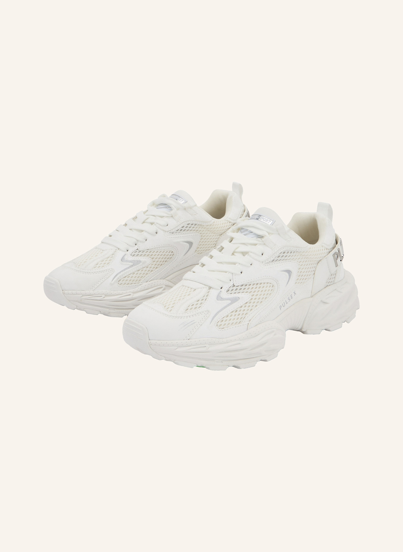 PLEIN SPORT Lo-Top Turnschuhe PULSE X: WEISS