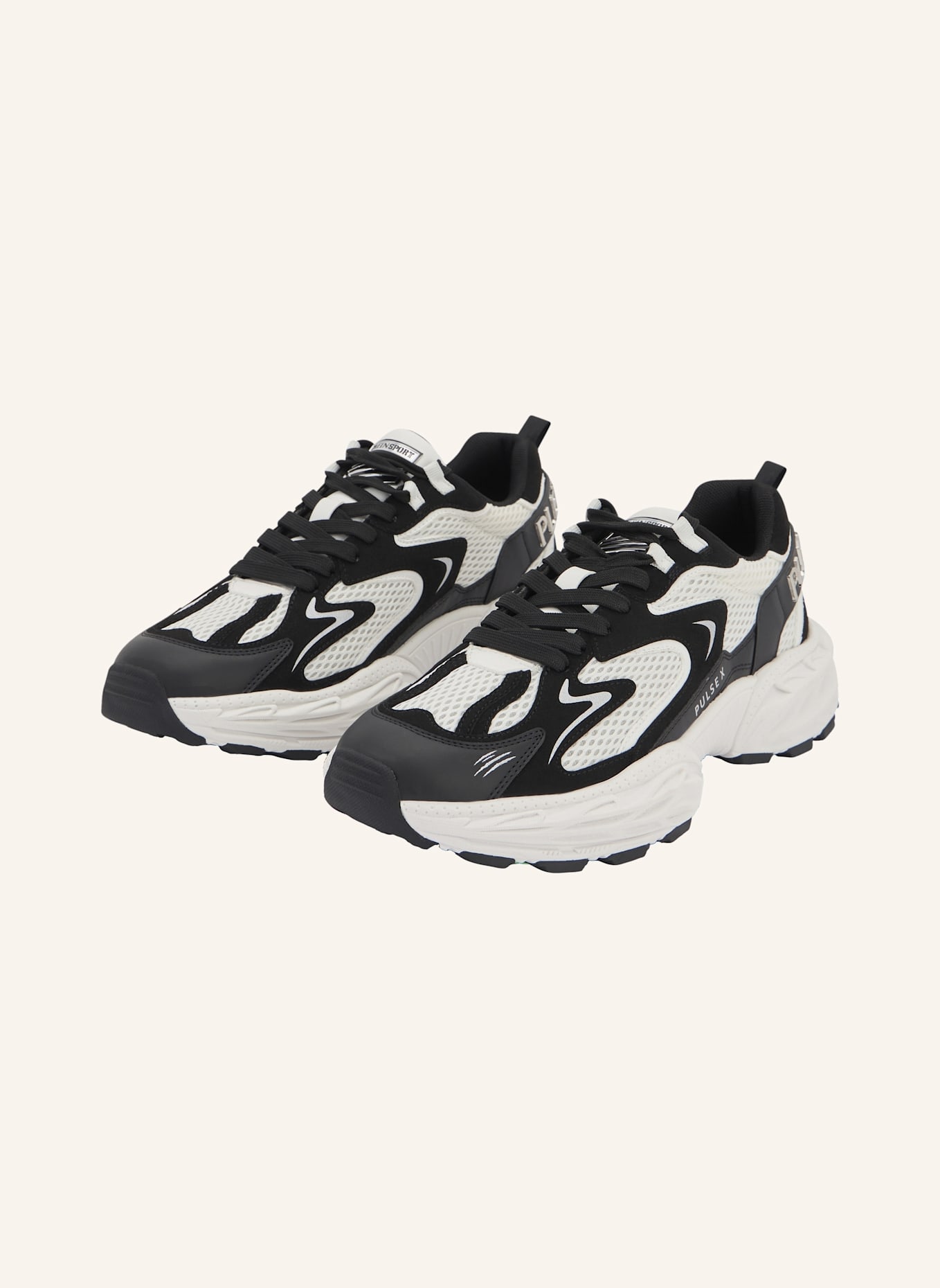 PLEIN SPORT Low-Top-Sneaker PULSE X: WEISS