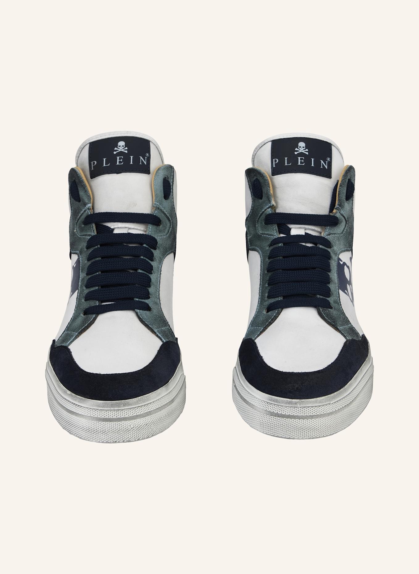 PHILIPP PLEIN High-Top Turnschuhe RETROKICKZ: WEISS