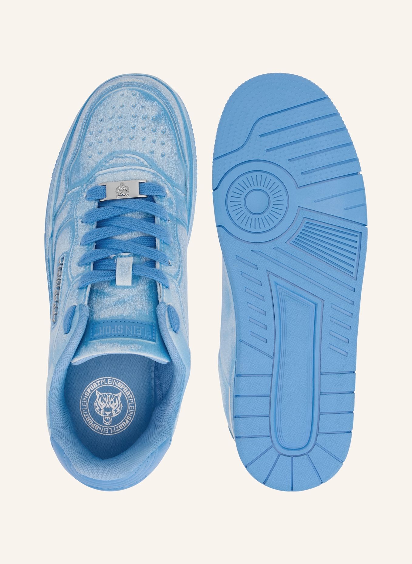 PLEIN SPORT Lo-Top Turnschuhe: BLAU