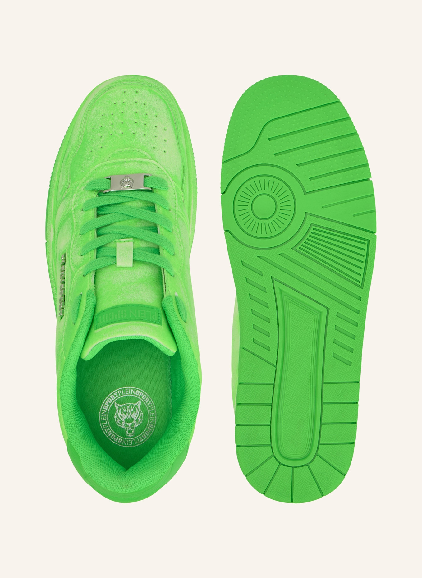 PLEIN SPORT Lo-Top Turnschuhe: GRÜN