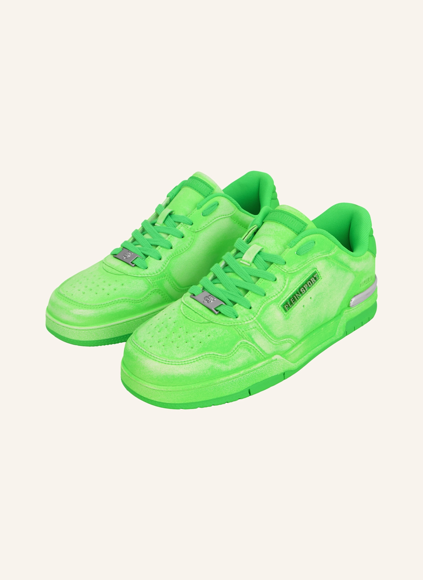 PLEIN SPORT Lo-Top Turnschuhe: GRÜN