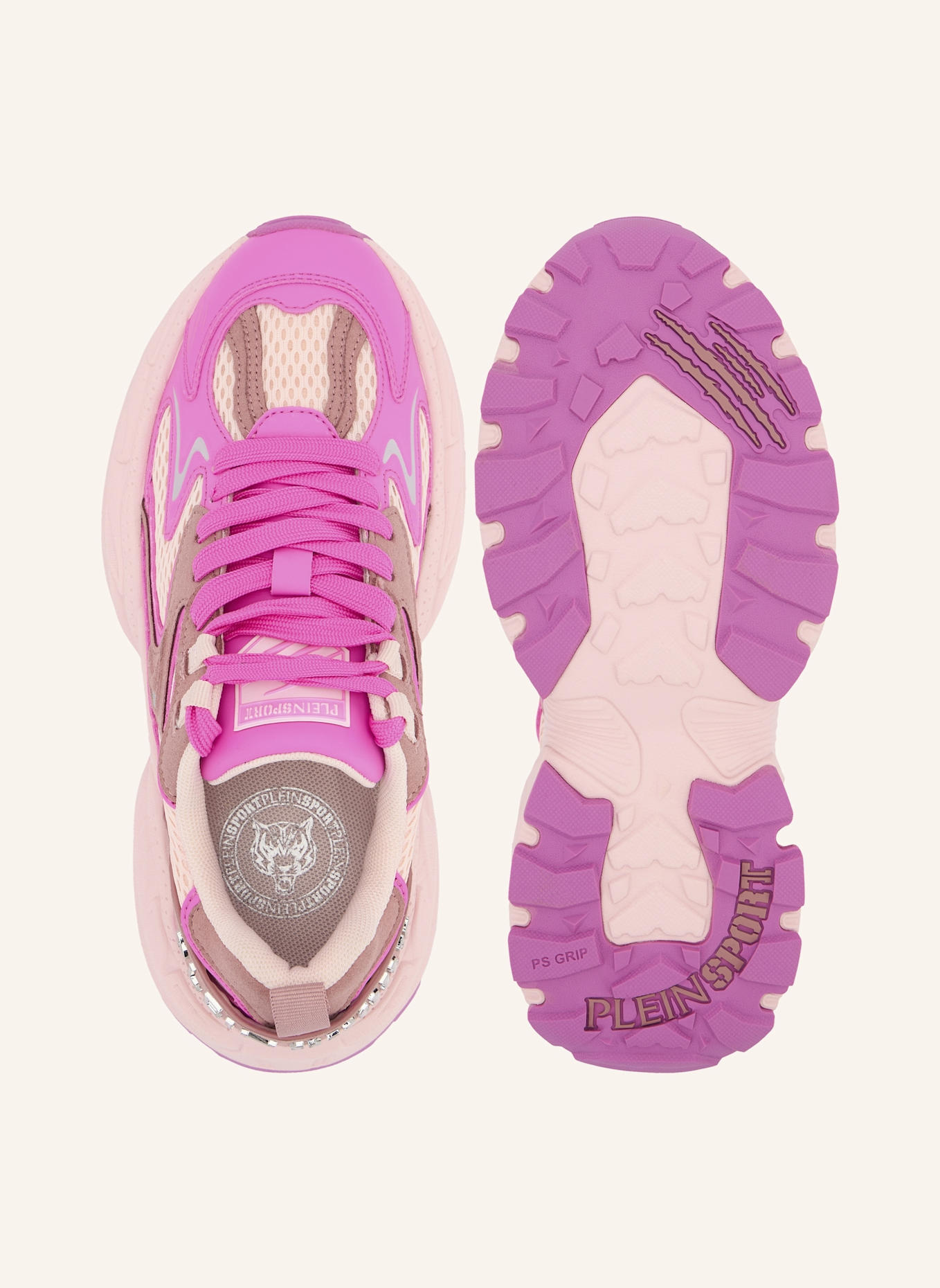 PLEIN SPORT Low-Top-Sneaker PULSE X: PINK