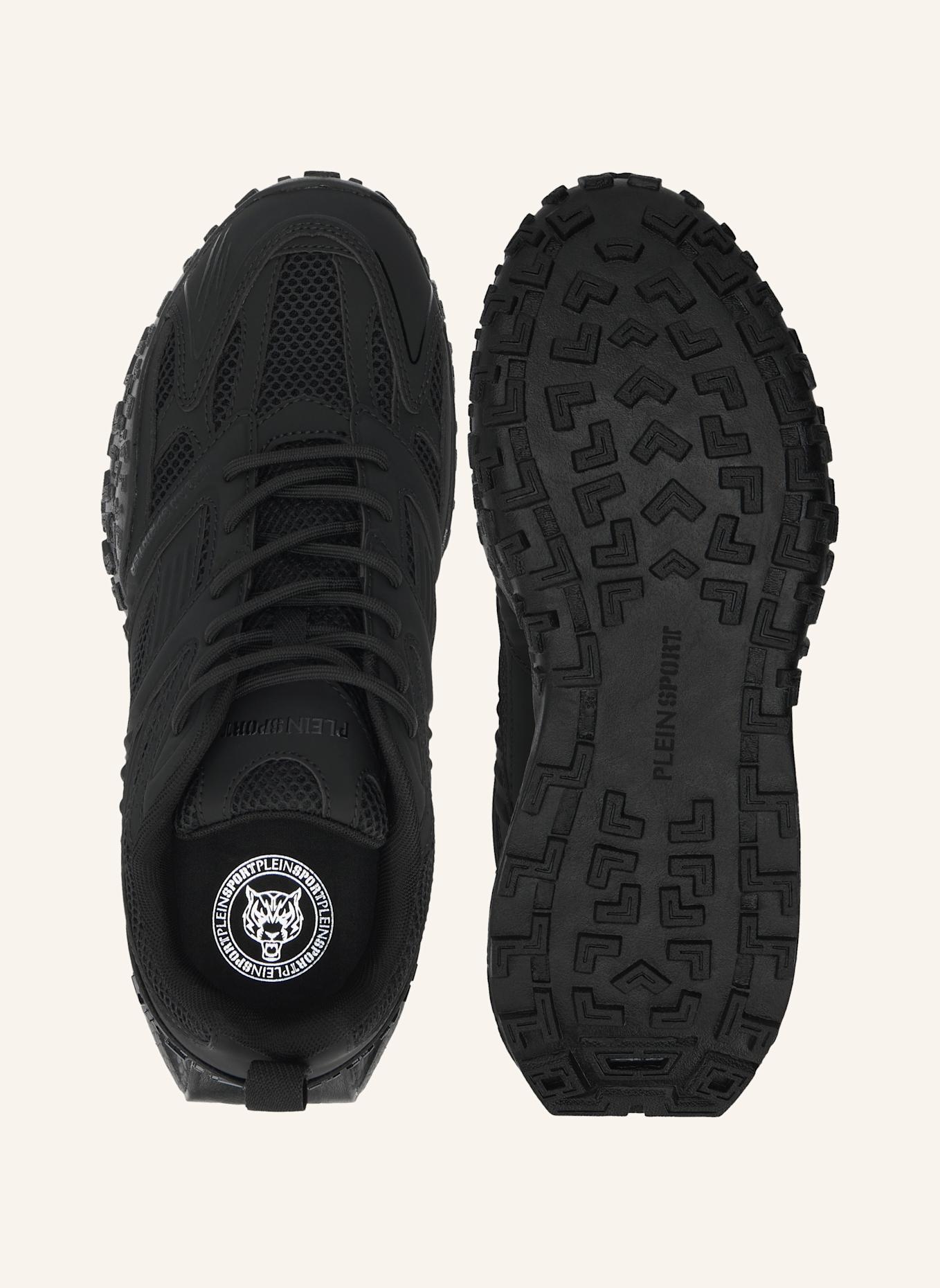PLEIN SPORT Lo-Top Turnschuhe: SCHWARZ