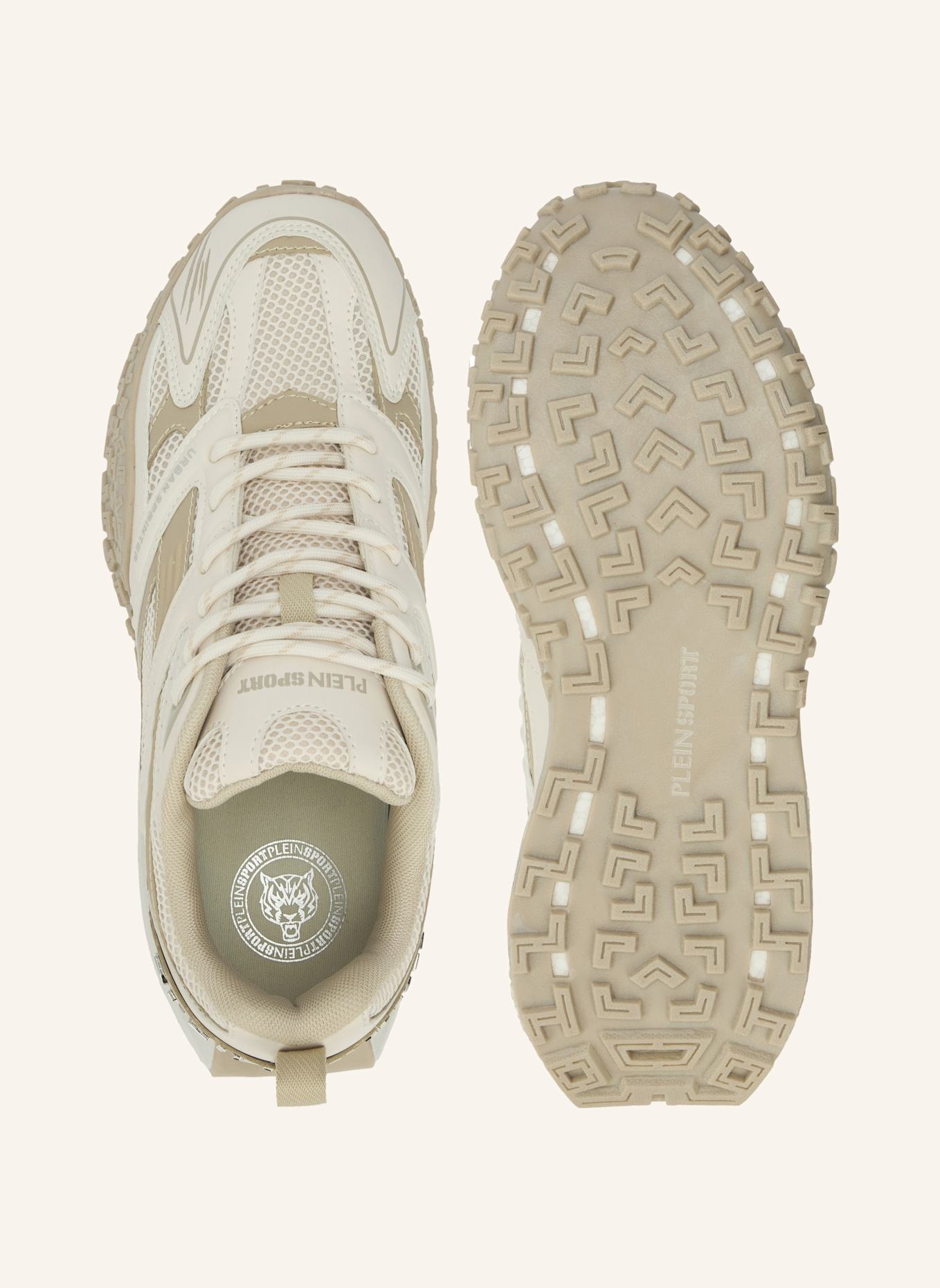 PLEIN SPORT Lo-Top Turnschuhe: BEIGE