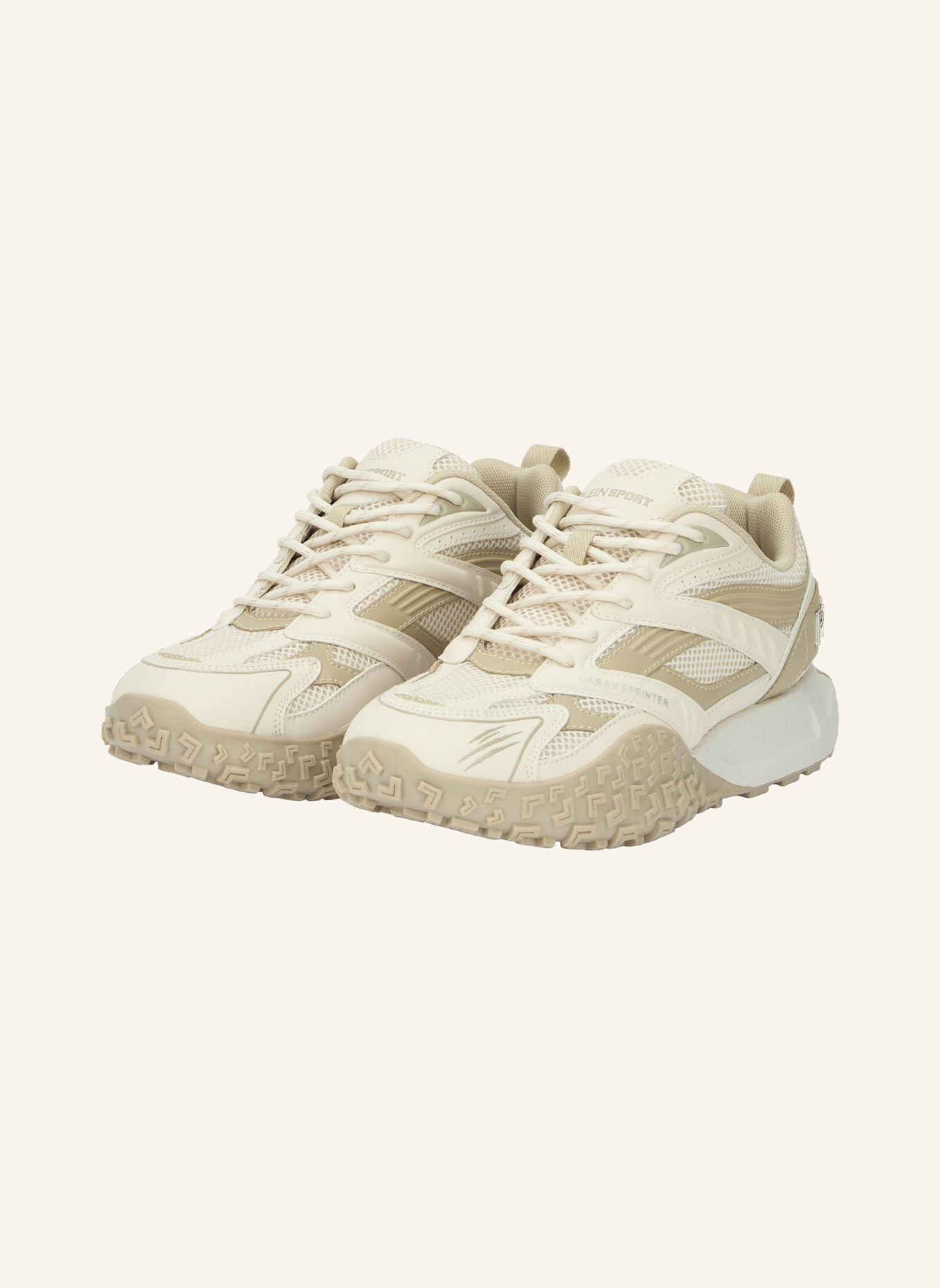 PLEIN SPORT Lo-Top Turnschuhe: BEIGE